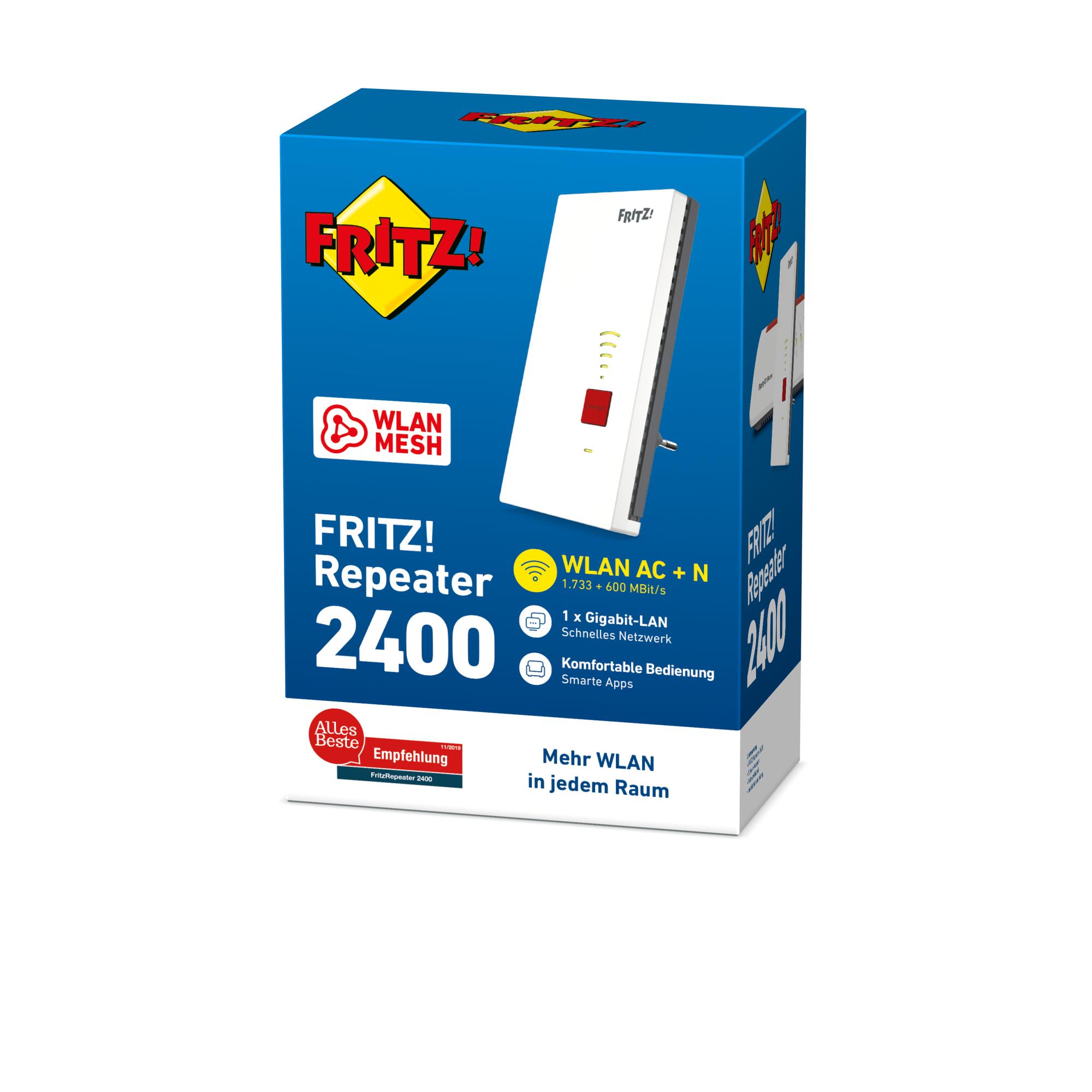 Fritz! Ripetitore 2400 / 20002855 Bianco