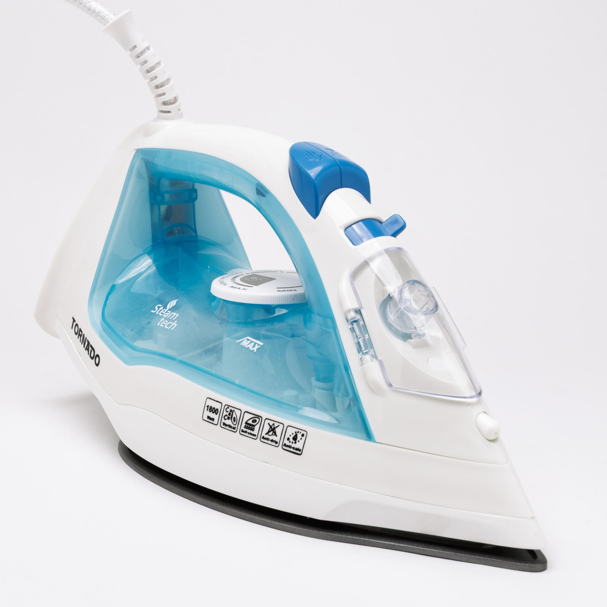 TORNADO Plancha de vapor TST-1800B Blanco