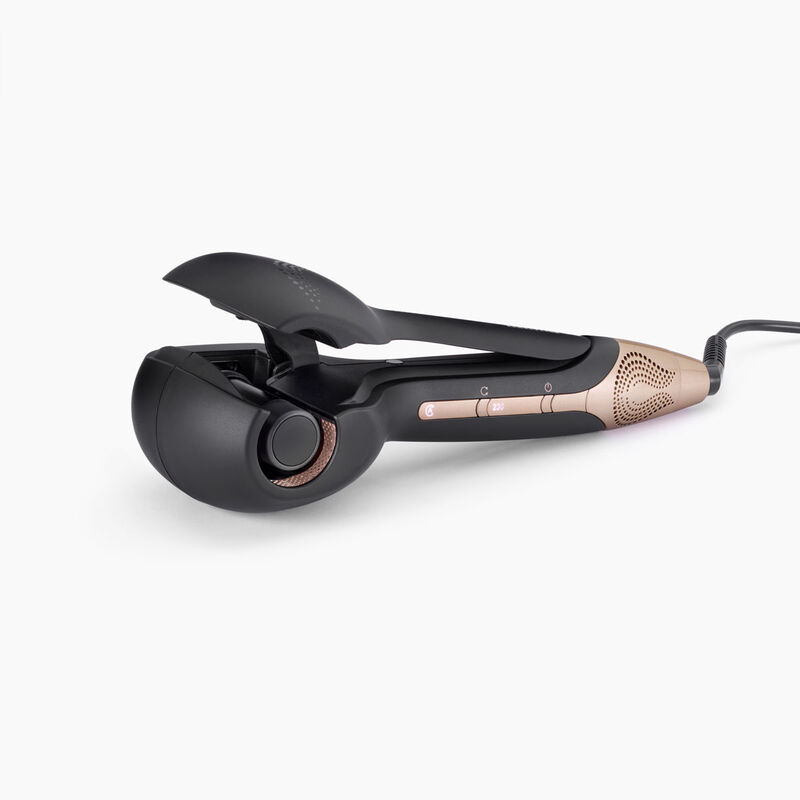 BaByliss Ferro arricciacapelli Wave Secret Air / C1900E Rose Gold, Schwarz