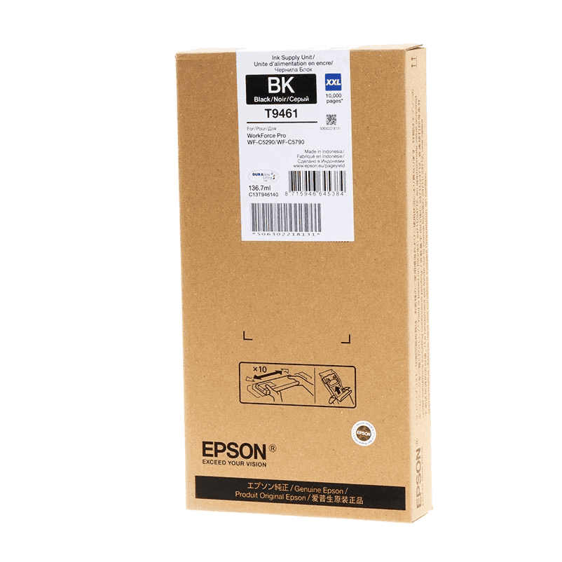 Epson Tinte T9461 / C13T946140 Schwarz XXL