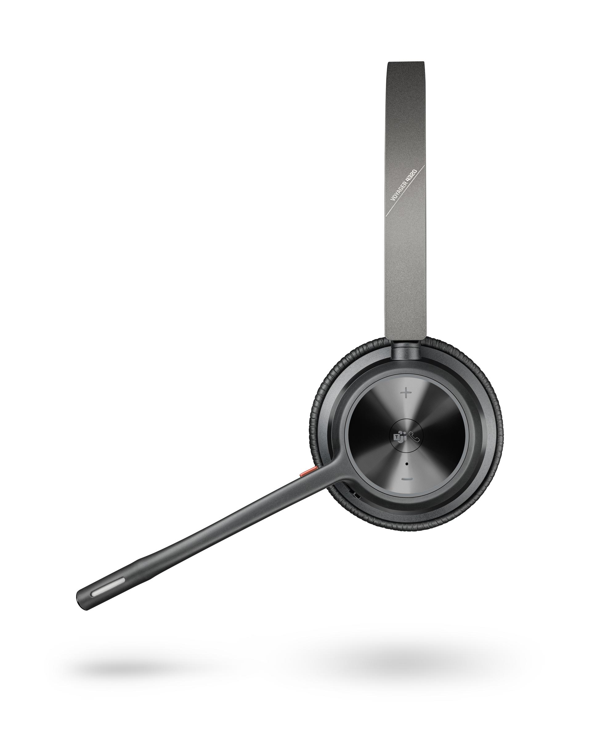 Plantronics/Poly Headset Voyager 4320 MS / 77Y98AA Schwarz