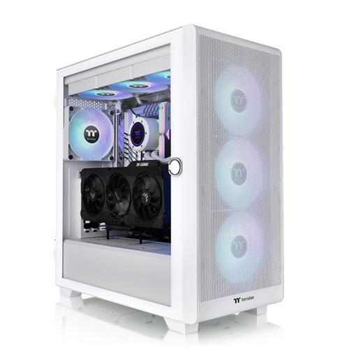 Thermaltake PC case S250 TG ARGB / CA-1Y6-00M6WN-00 White