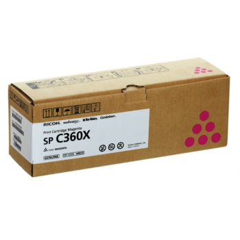 Ricoh Toner SP C360X / 408252 Magenta