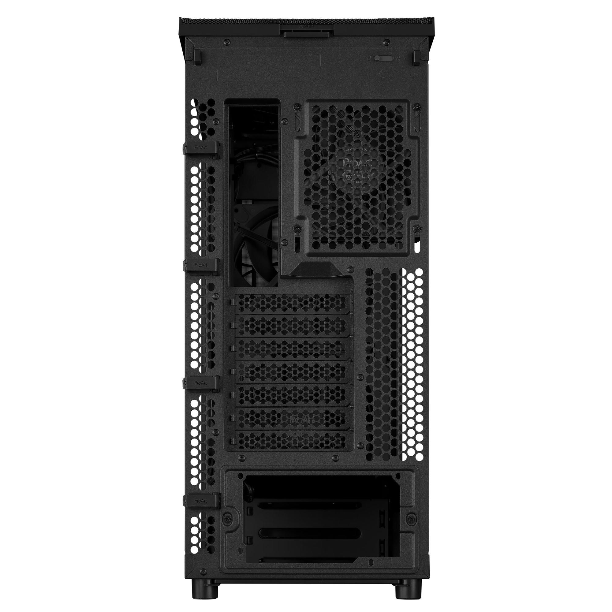 ASUS PC-Gehäuse ProArt PA401 Wood Ed. / 90DC00M0-B39010 Schwarz