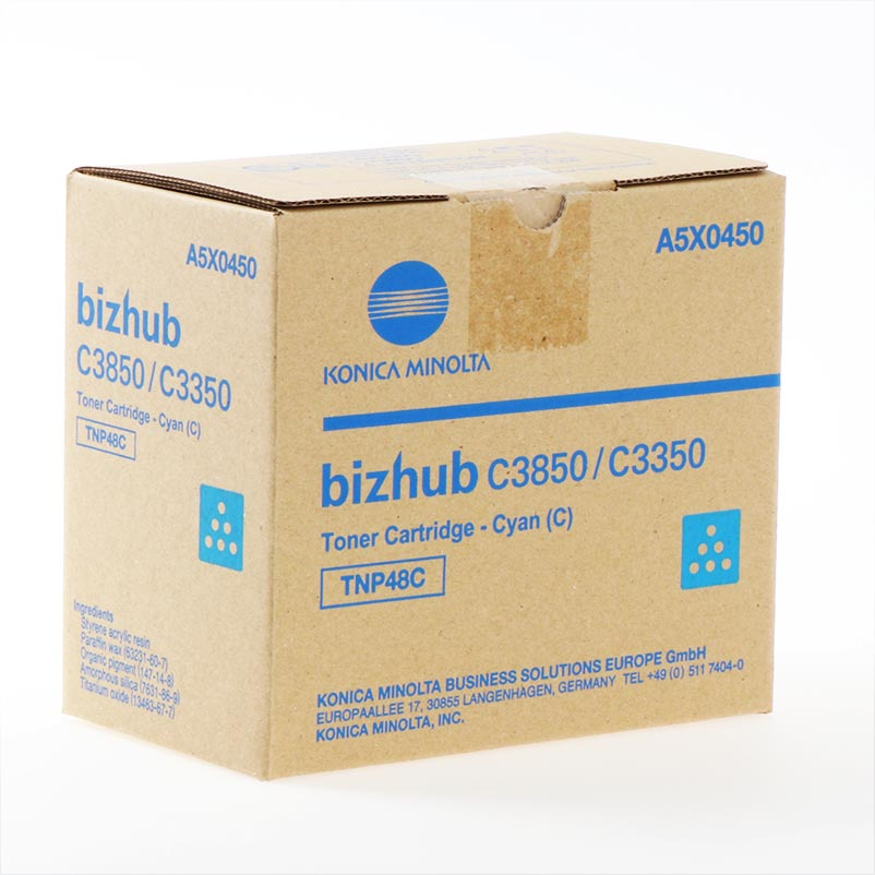 Konica Minolta Tóner TNP48C / A5X0450 Cyan