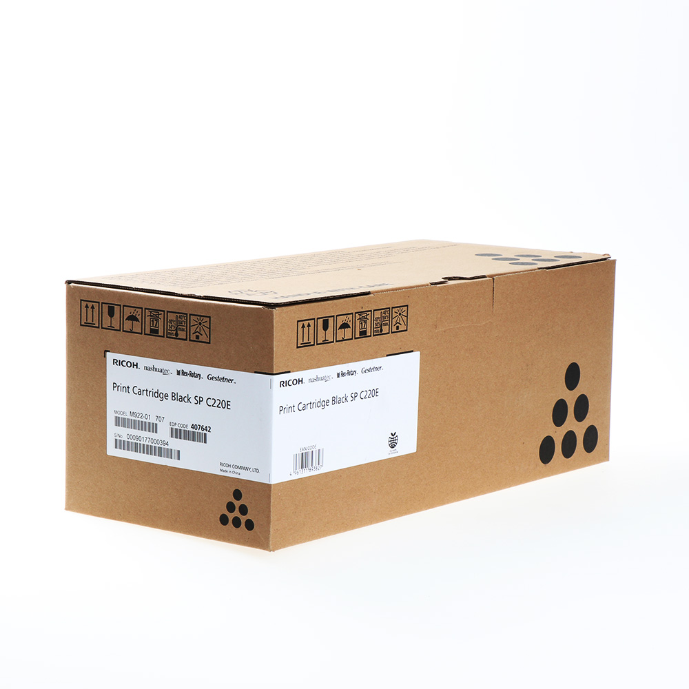 Ricoh Toner SP C220E / 407642 Schwarz