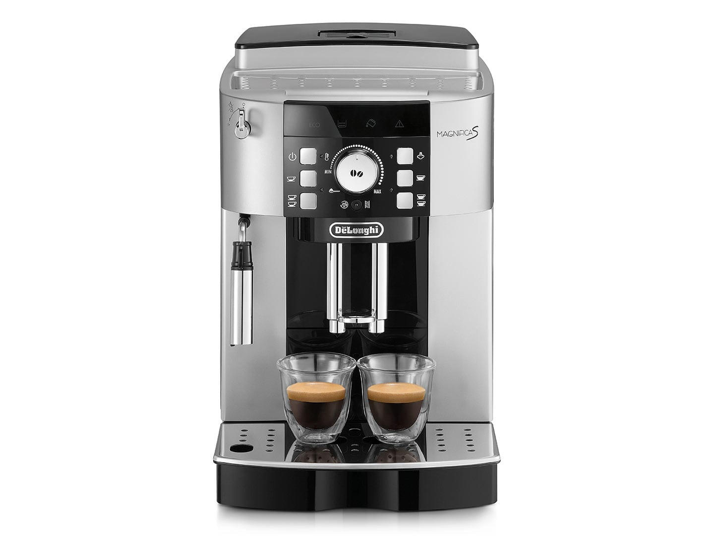 De’Longhi Machine à café automatique Magnifica S / ECAM21.117.SB Noir, argent