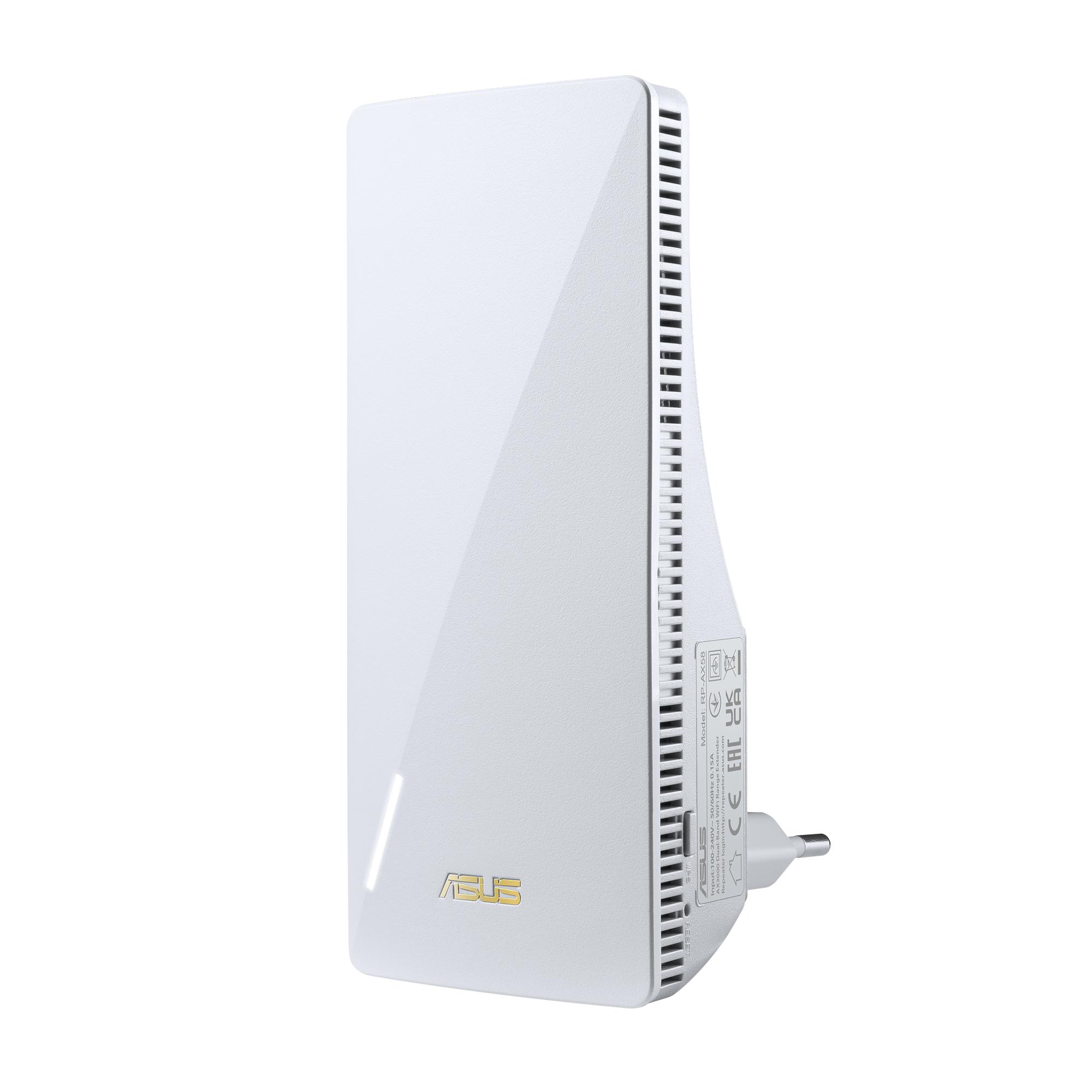 ASUS Repeater RP-AX58 / 90IG07C0-MO0C10 White