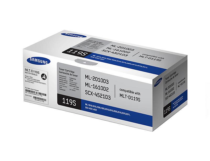 Samsung Tóner MLT-D119S / SU863A Negro