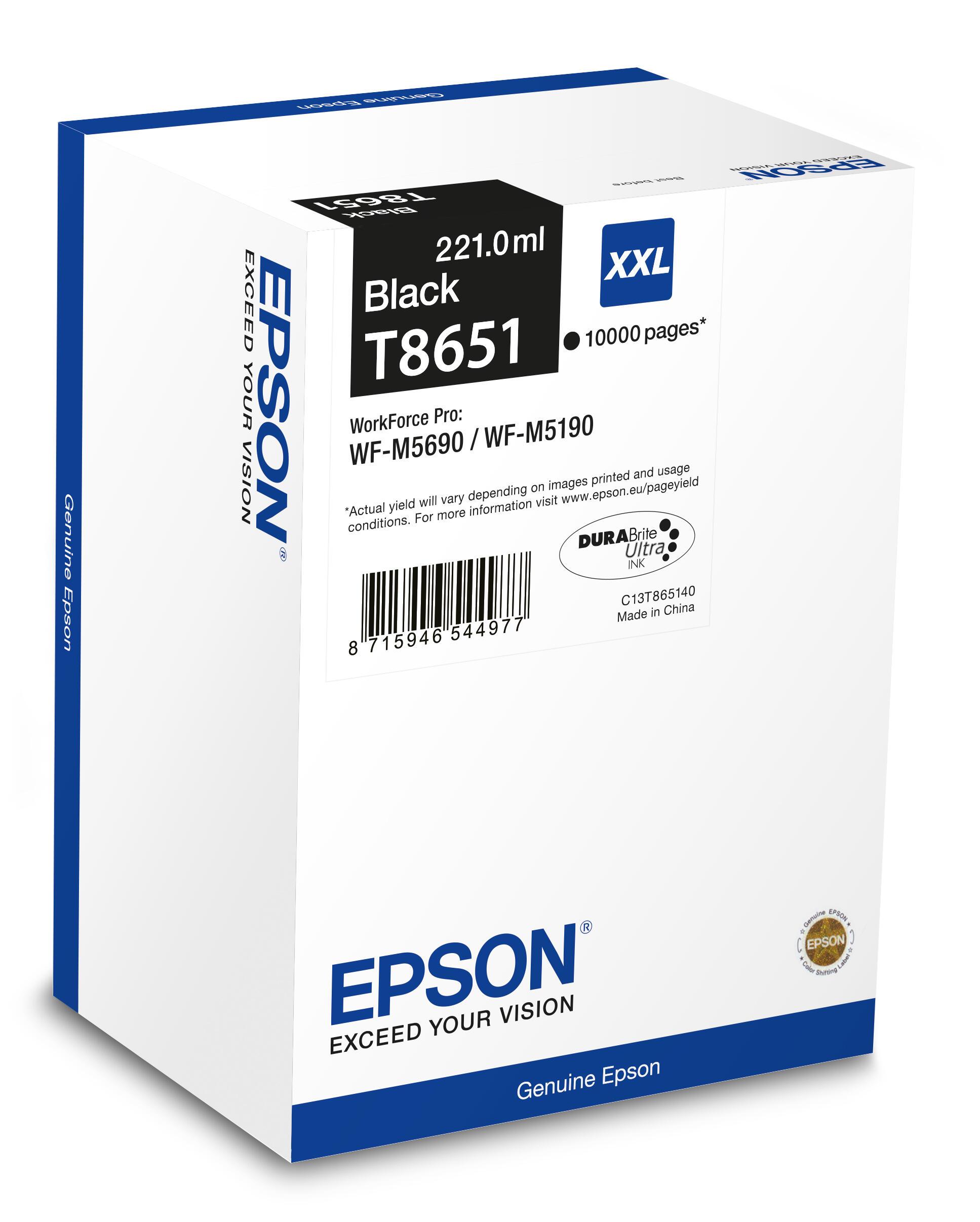 Epson Inchiostro T8651 / C13T865140 Nero Standard