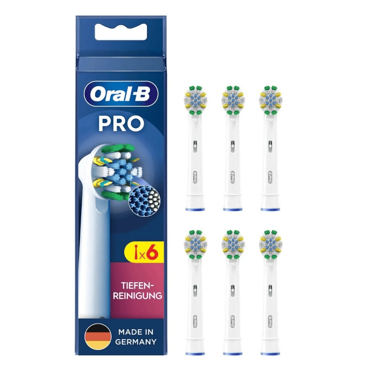 Oral-B Brosse à dents sonique 6x Pro / 860793 Blanc 6-Pack