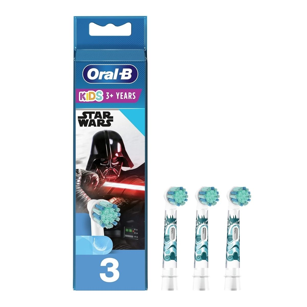 Oral-B Aufsteckzahnbürste Star Wars / 81748450 Weiß 8-Pack