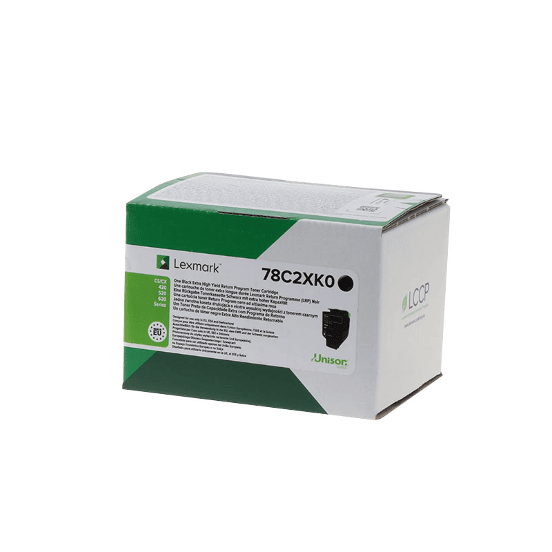 Lexmark Toner 782XK / 78C2XK0 Black XXL