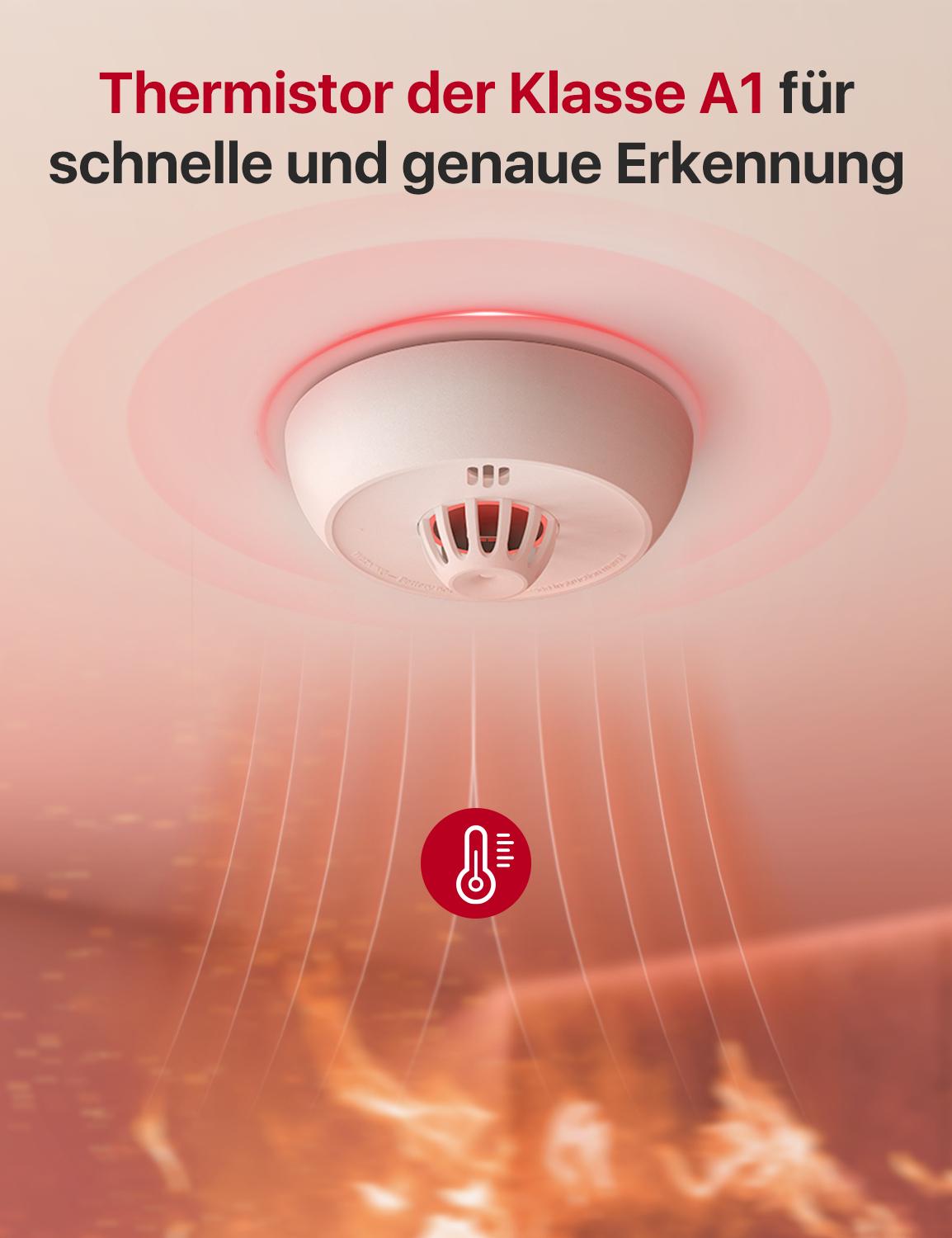 X-Sense Hitzemelder XH02-M / ZASXS00128WEU Weiß