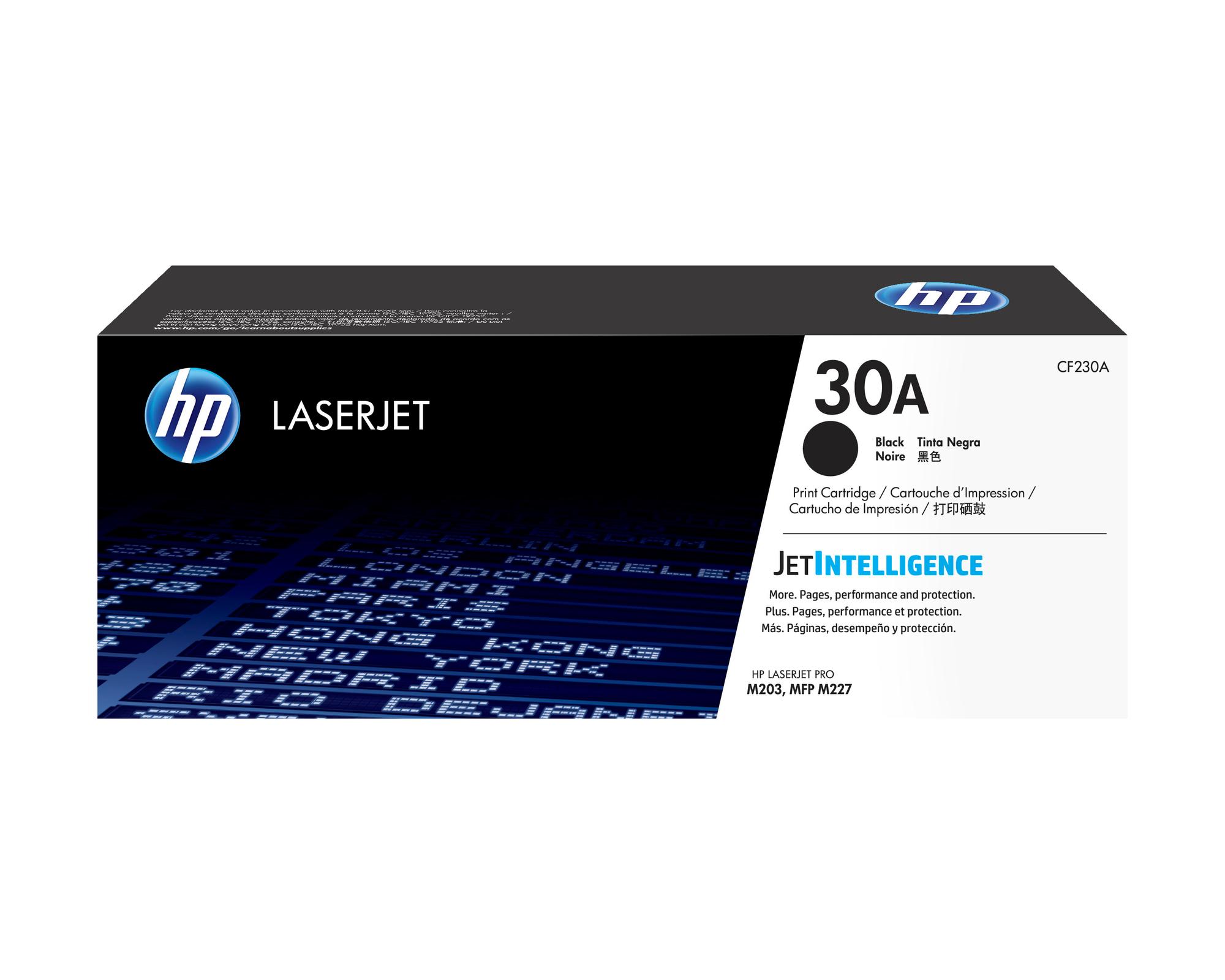 HP Toner 30A / CF230A Noir Standard