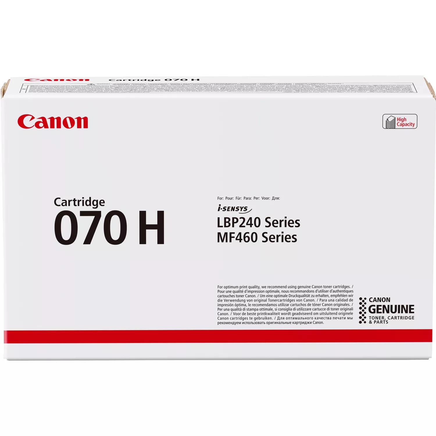 Canon Tóner 070H / 5640C002 Negro XL
