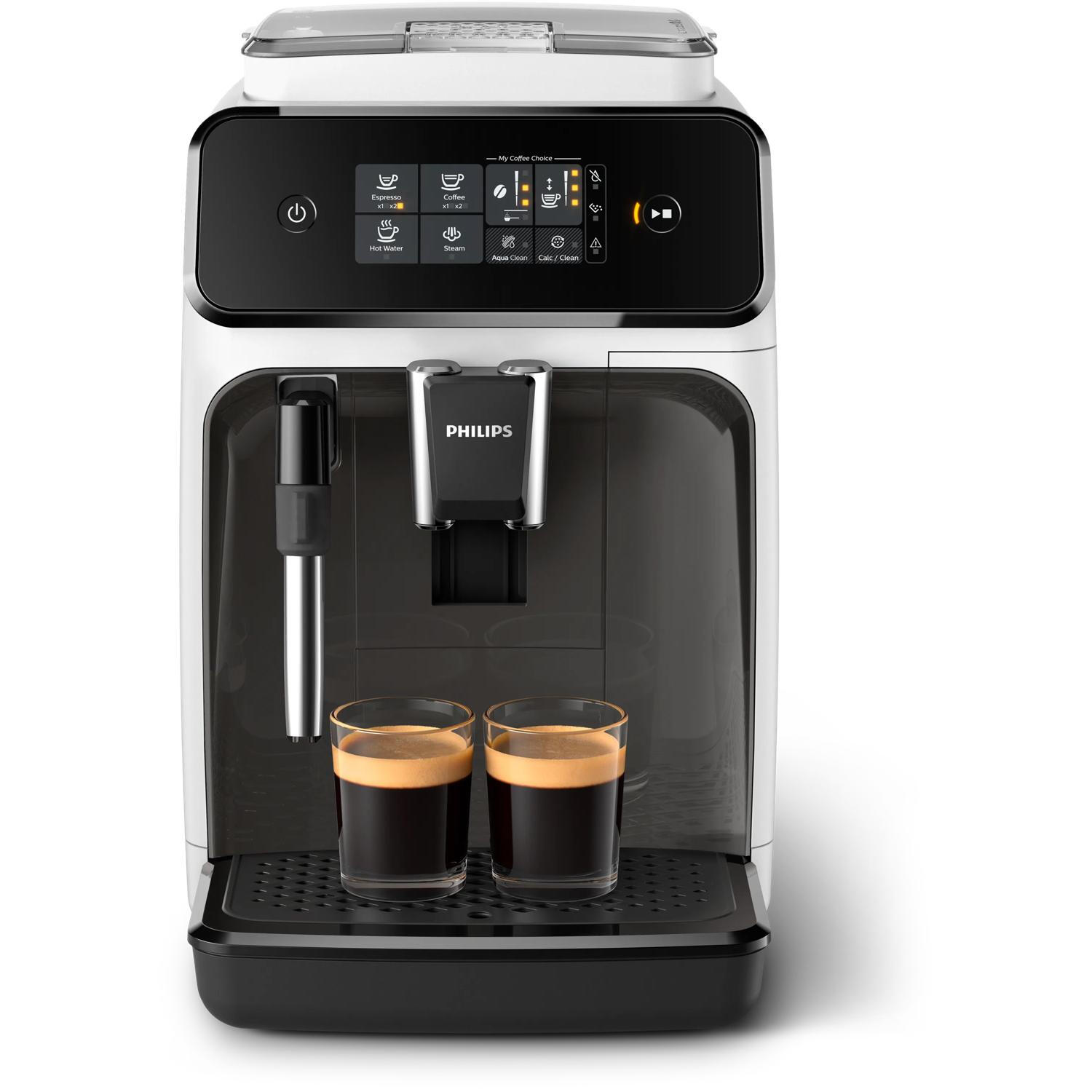 Philips Fully automatic coffee machine Series 1200 LatteGo / EP1223/00 White, black