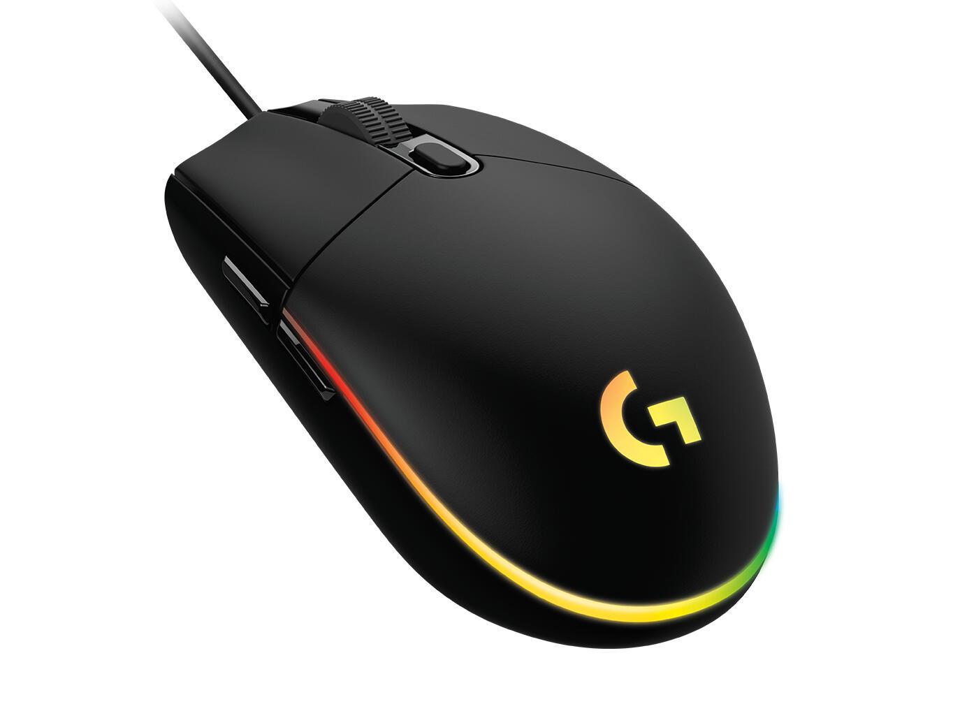 Logitech Maus G102 Lightsync / 910-005823 Schwarz