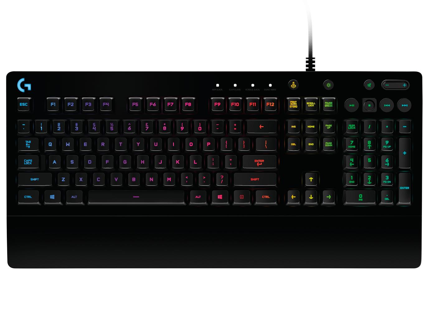 Logitech Tastatur G213 Prodigy / 920-008093 Schwarz