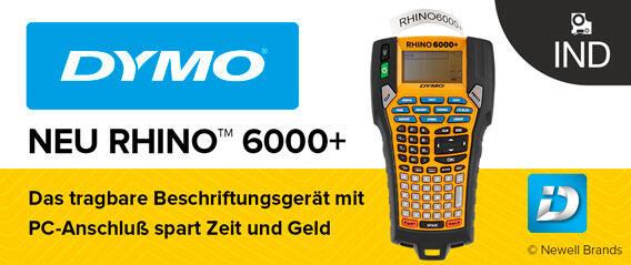 DYMO Etikettendrucker RH6000K / 2122966 Gelb