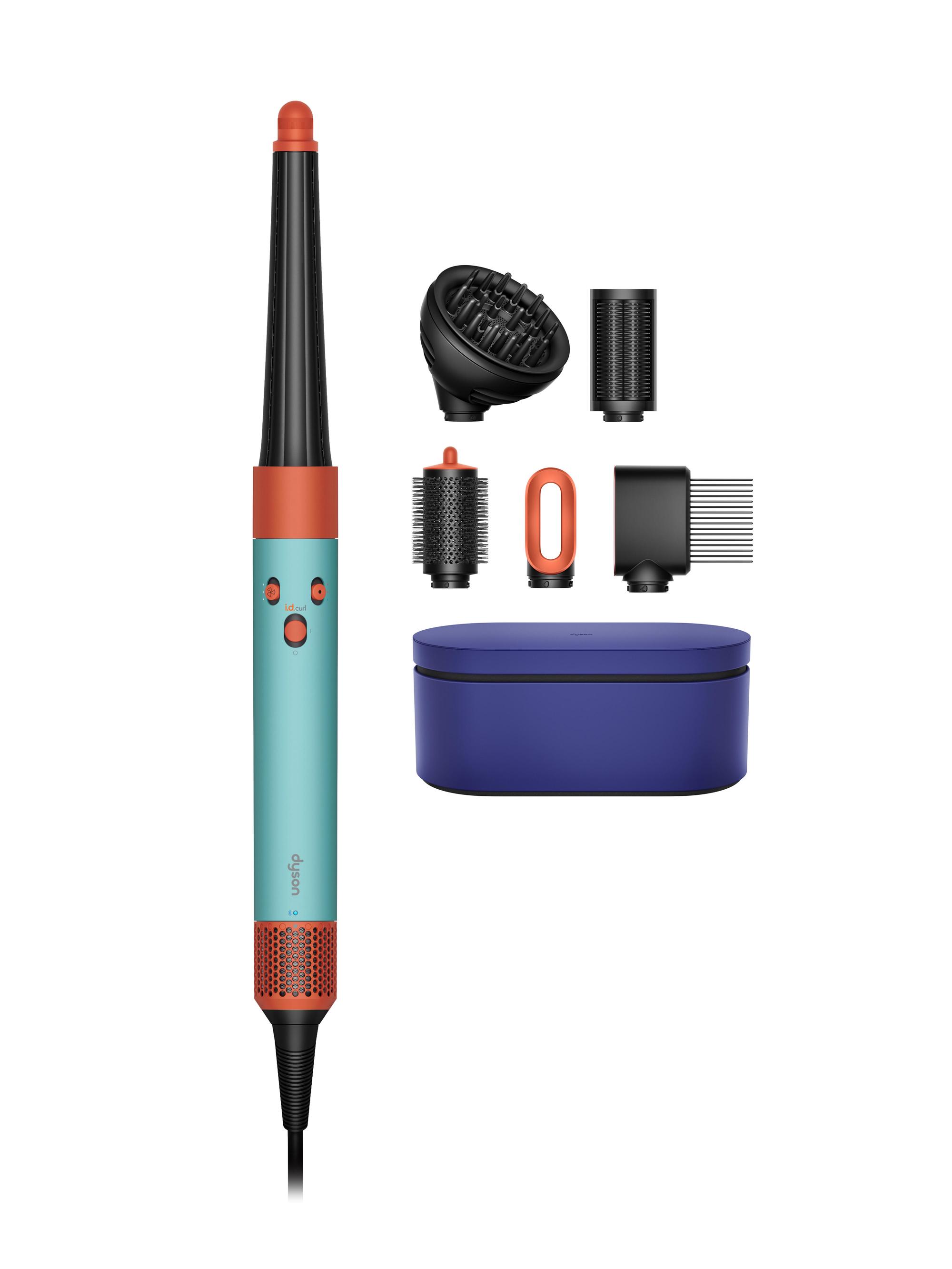 Dyson Fer à friser Airwrap i.d. Curly+Coily / 533736-01 Noir, orange, turquoise