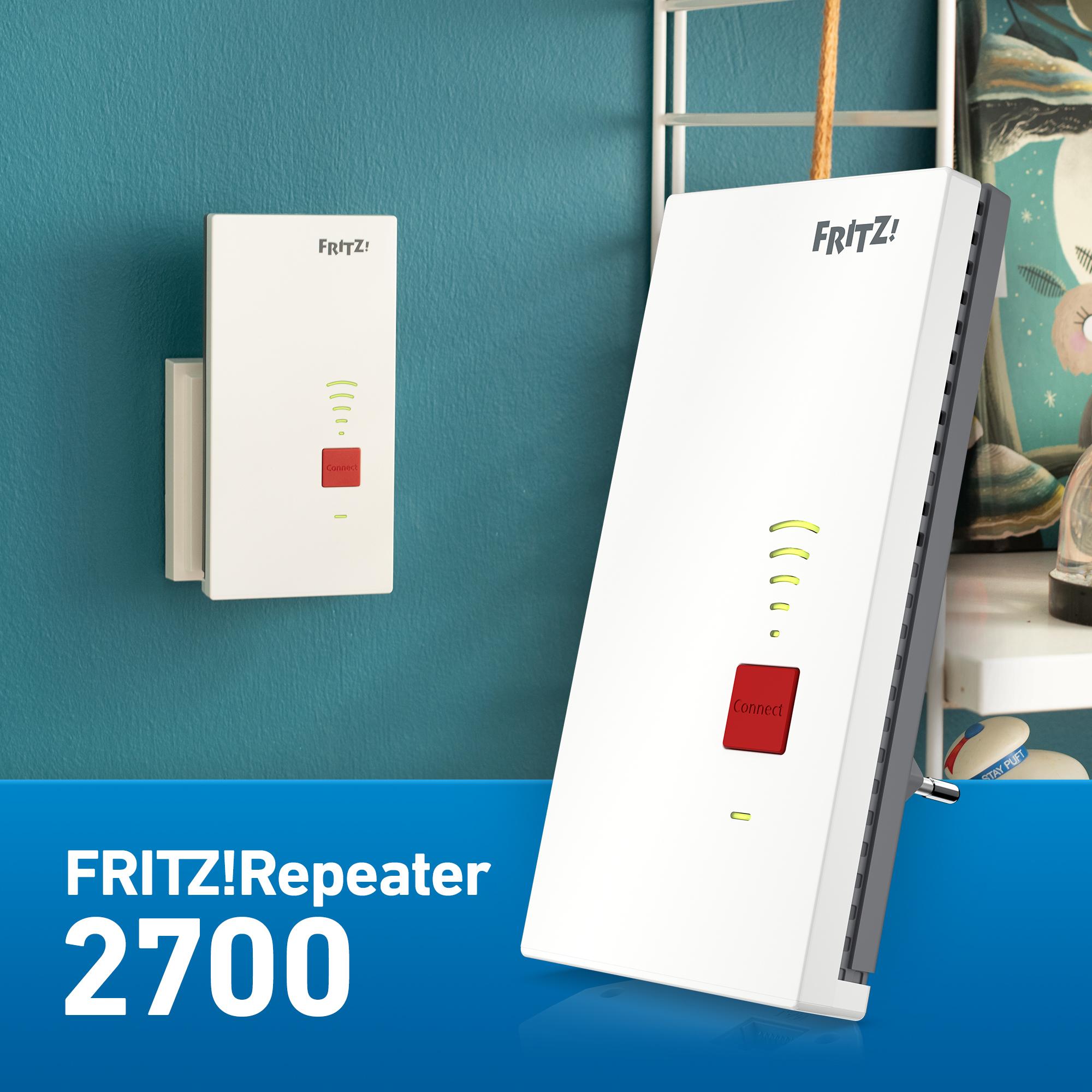 Fritz! Repeater 2700 / 20003135 Weiß