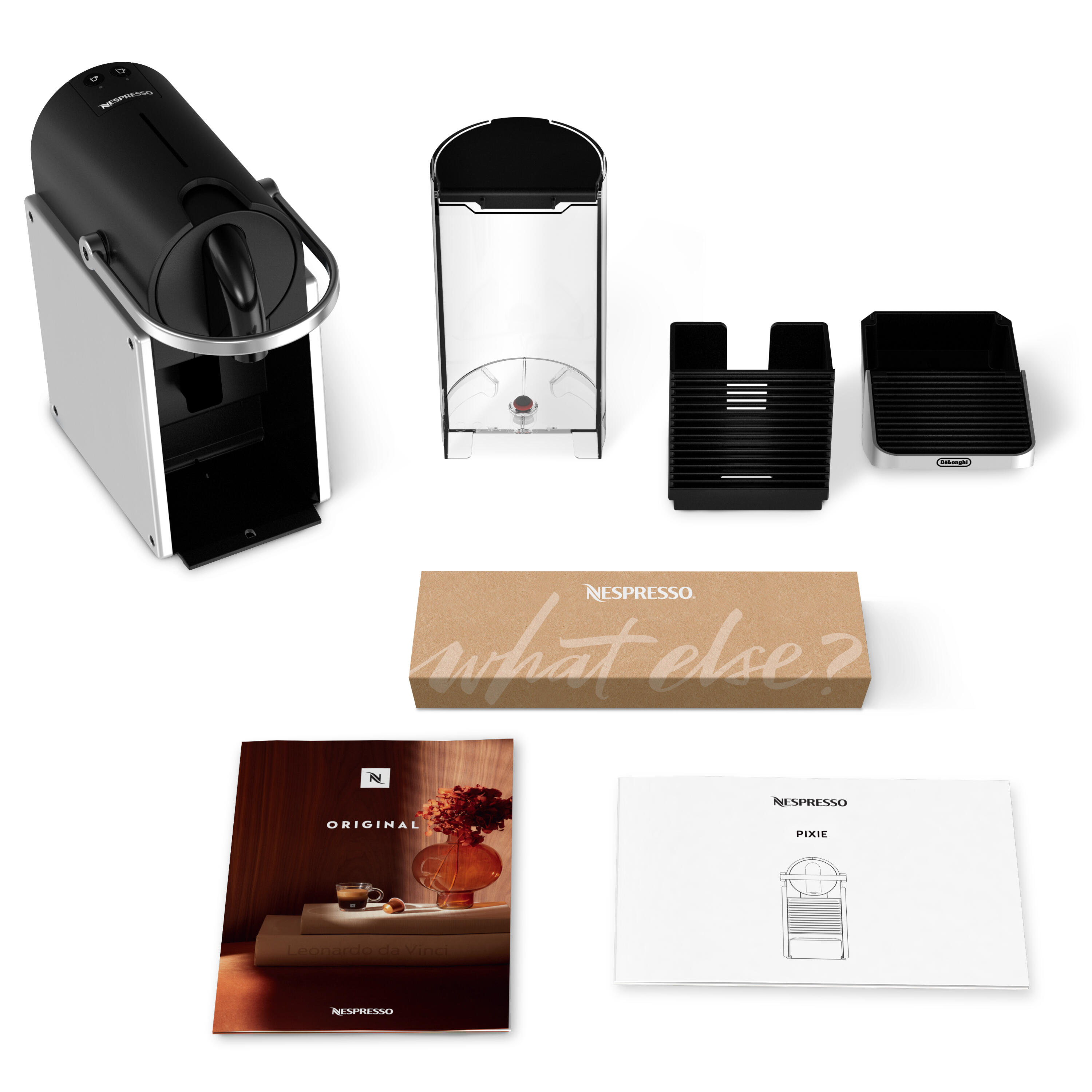 De’Longhi Machine à capsules Pixie / EN127.S BK,GY,S