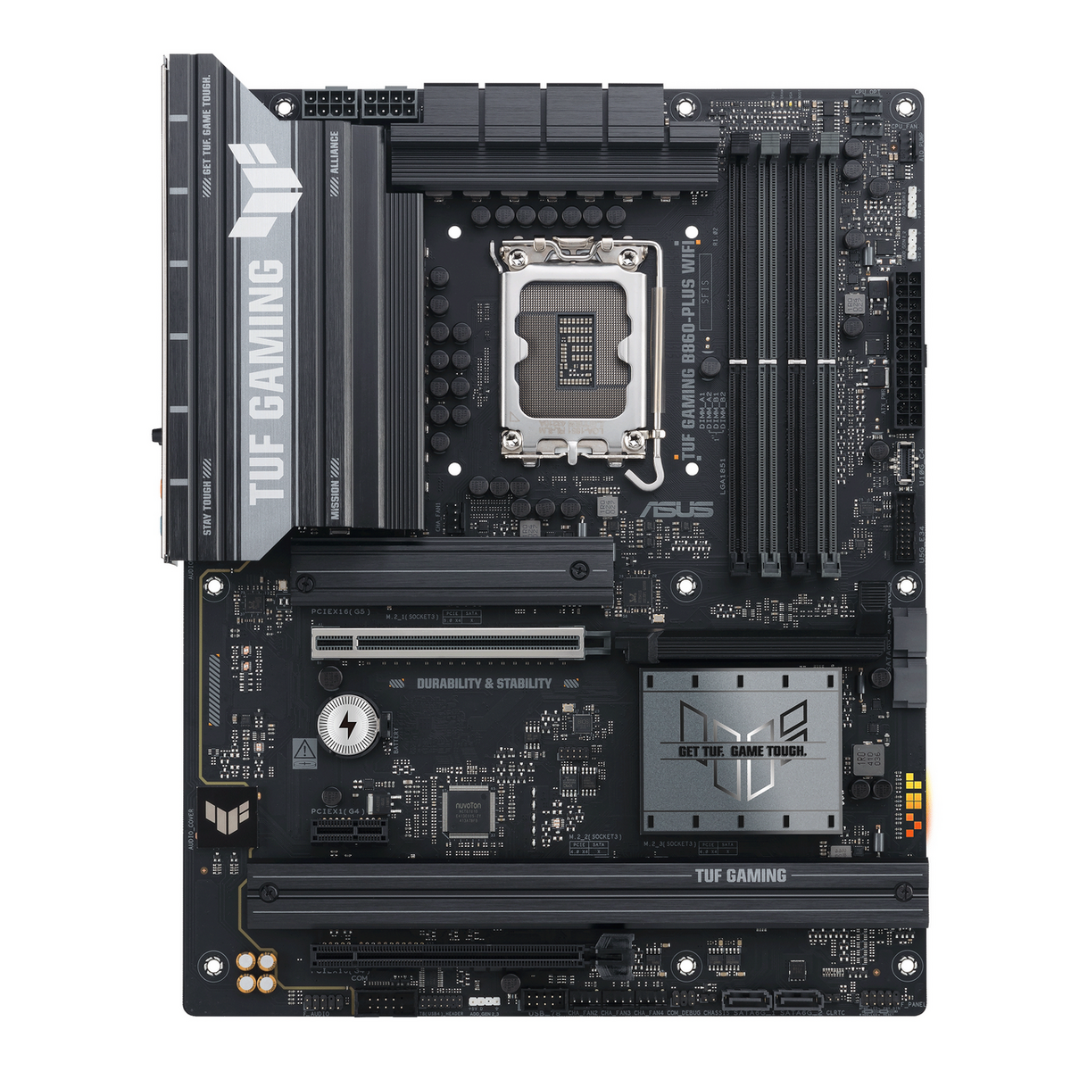 Asus Motherboard TUF Gaming B860-Plus WiFi / 90MB1JL0-M0EAY0 Black