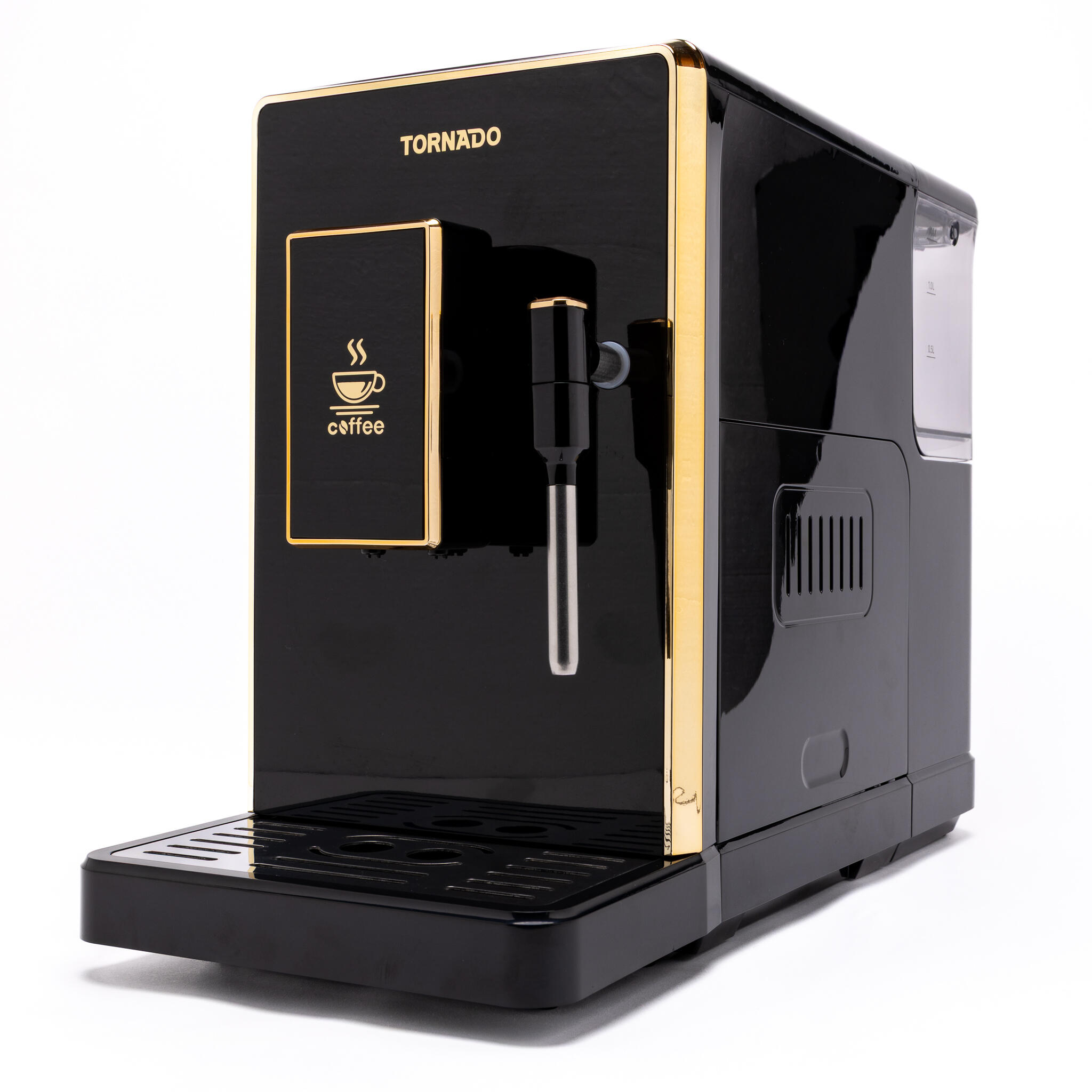 TORNADO Machine à café automatique TCM-9008A-GS Noir