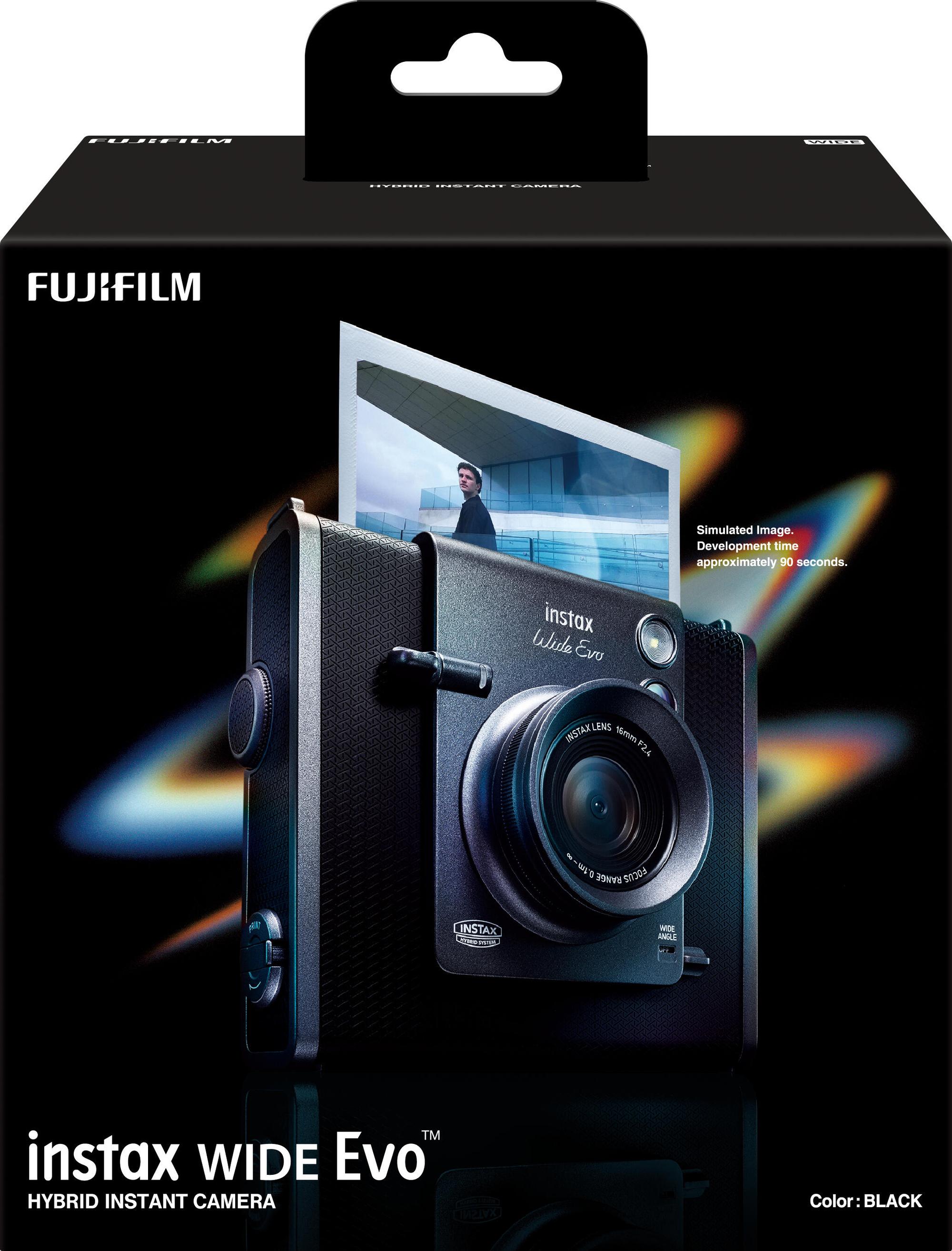 Fujifilm Kamera Instax Wide Evo / 16840933 Schwarz Standard
