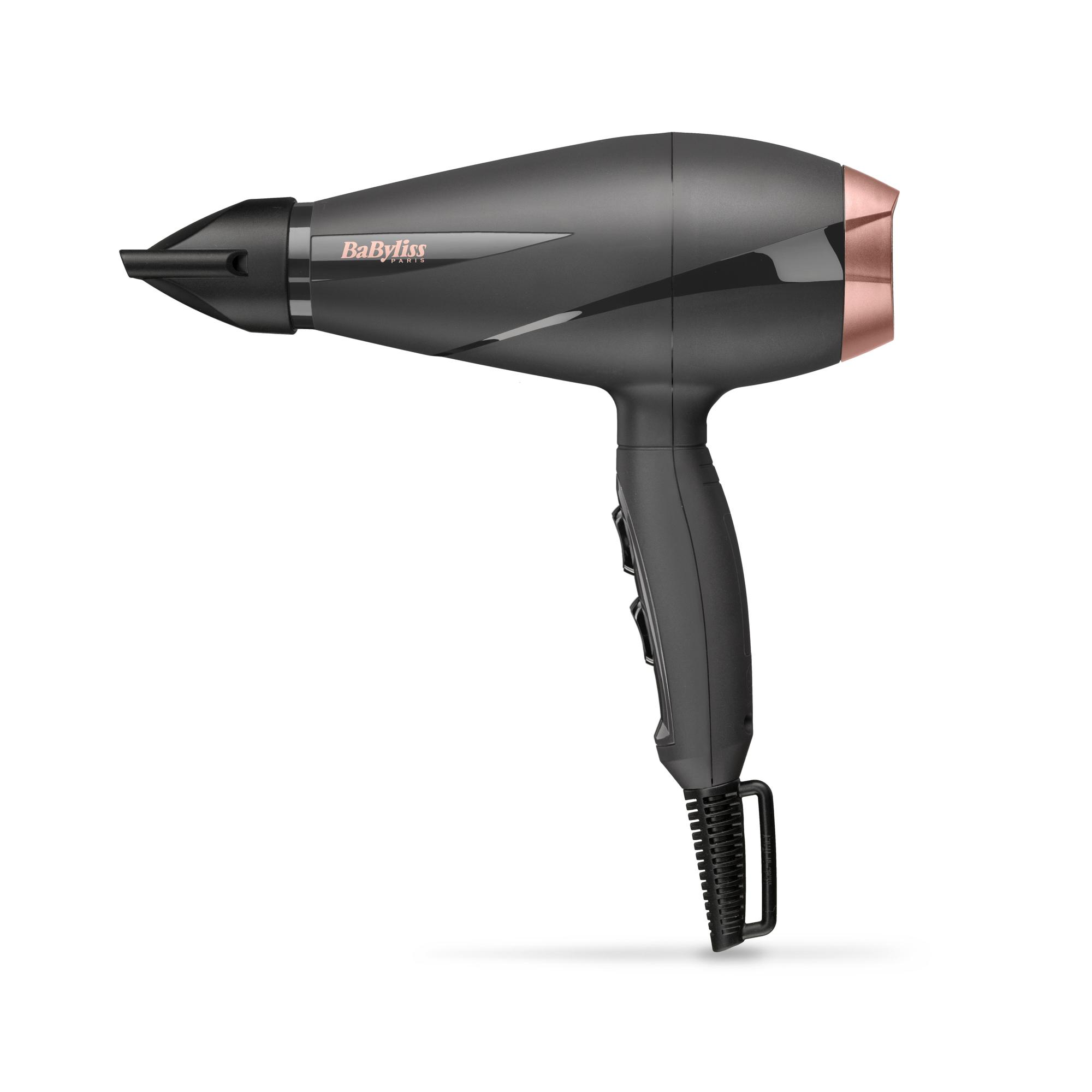 BaByliss Haartrockner 6709DE / 6709DE Schwarz, Rosa-Goldfarben