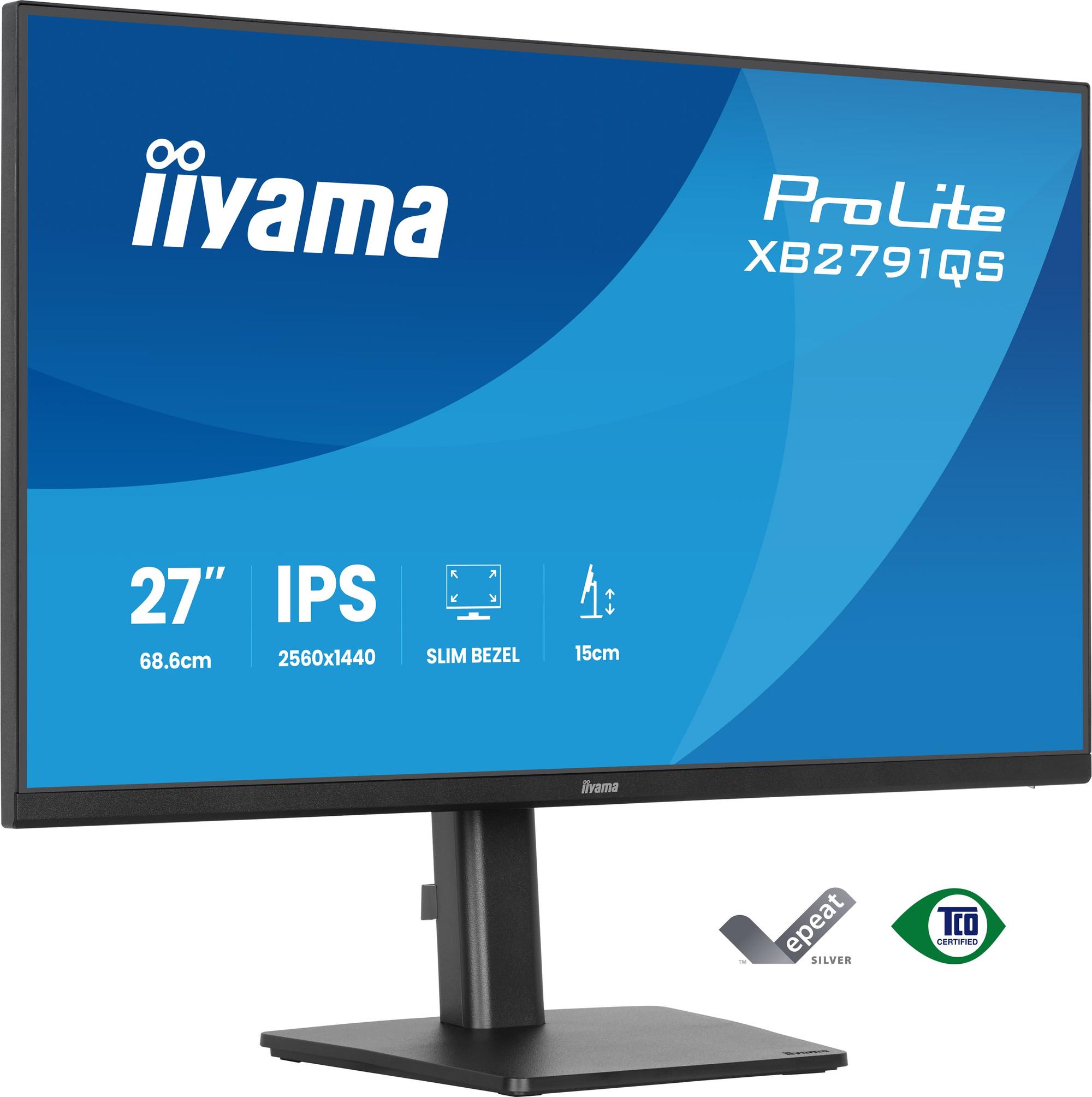 iiyama Monitor ProLite XB2791QS / XB2791QS-B1 Schwarz