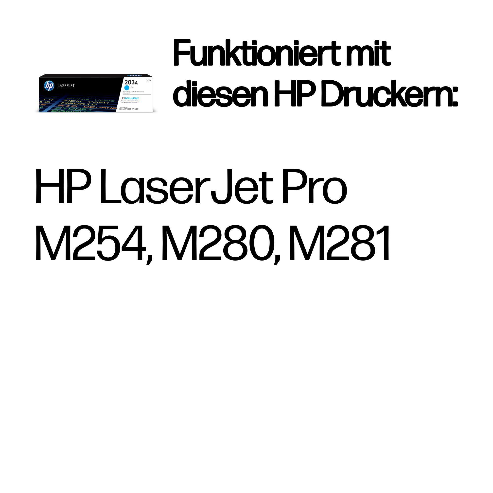 HP Toner 203A / CF541A Cyan Standard