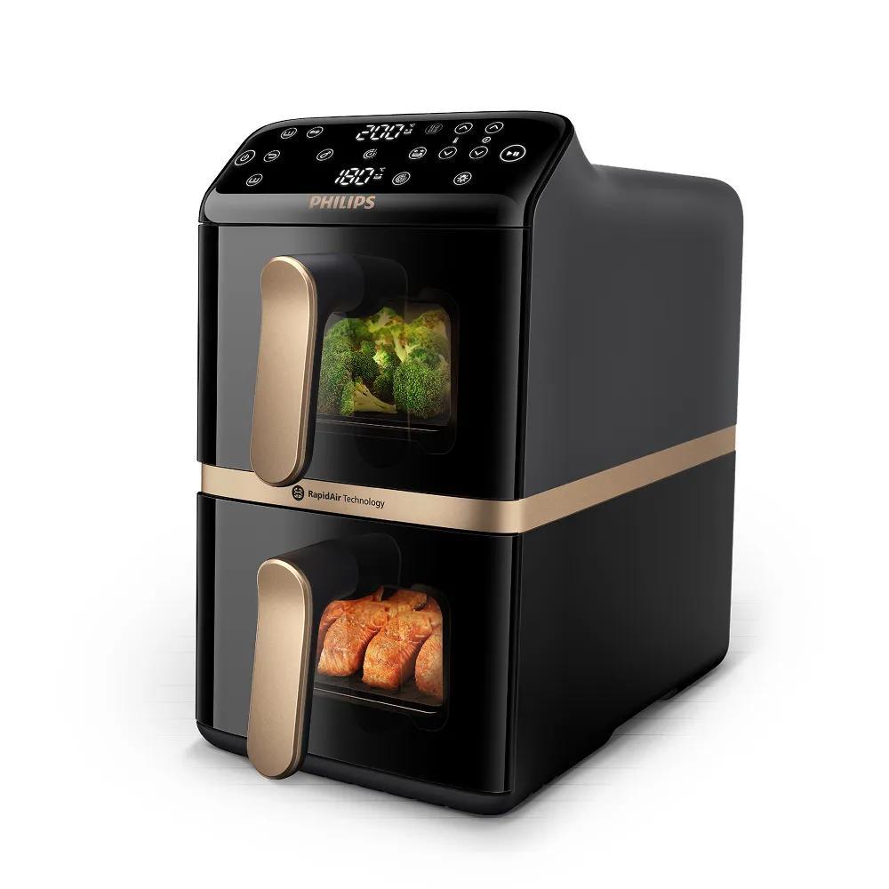Philips Heißluft Fritteuse 4000 Series / NA462/70 Schwarz
