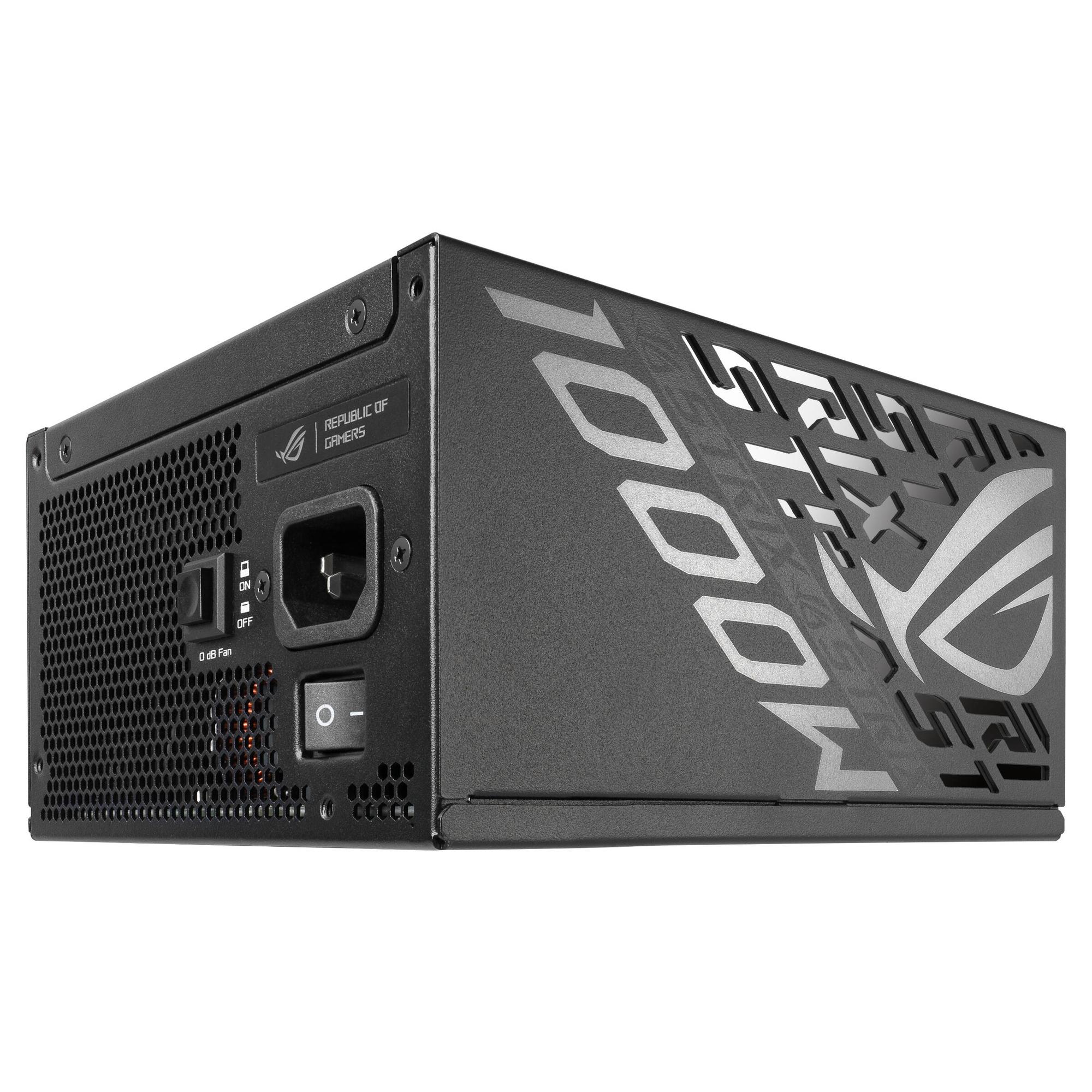 ASUS Alimentation pour PC ROG Strix 1000W Platinum / 90YE00W1-B0NA00 Noir, argent