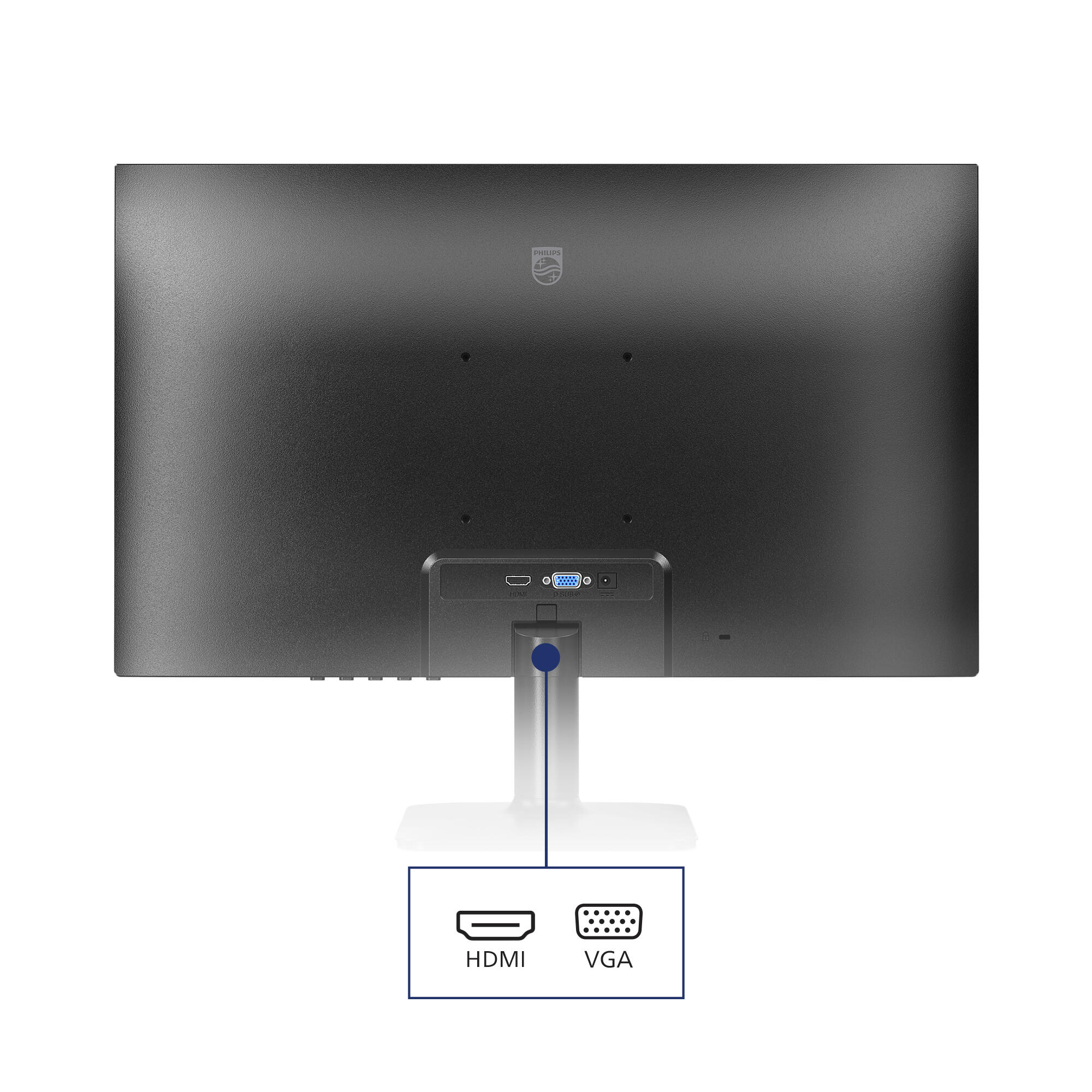 Philips Monitor 1000 Series 24E2N1110 / 24E2N1110/00 Black 60.5 cm (23.8")