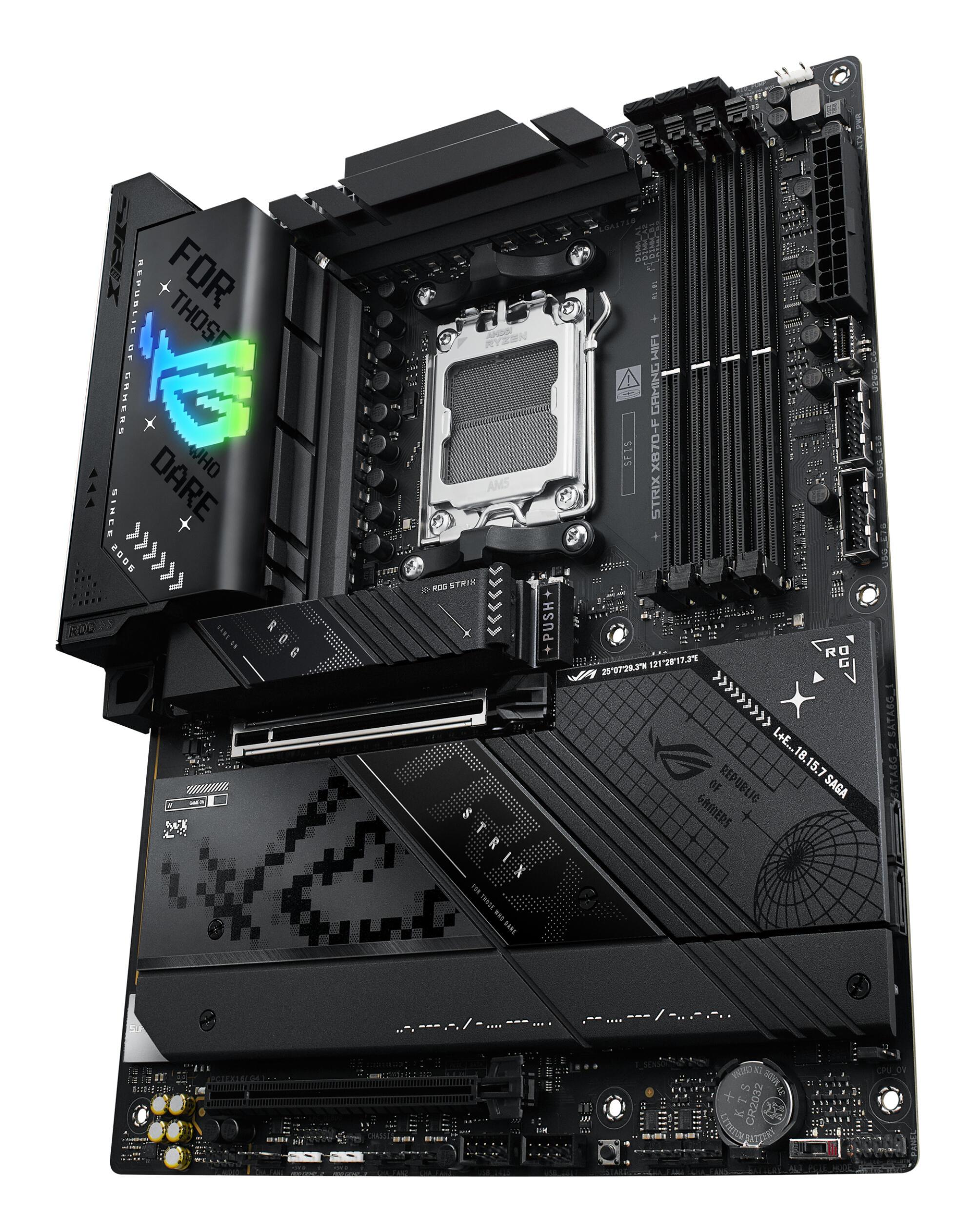 ASUS Mainboard ROG Strix X870-F Gaming WiFi / 90MB1IV0-M0EAY0 Black