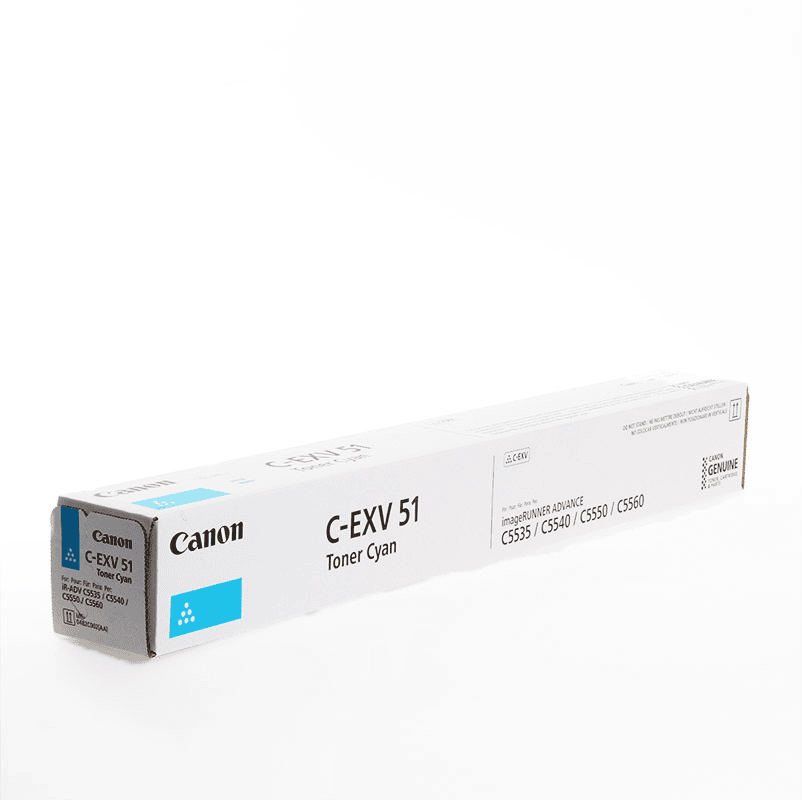 Canon Toner C-EXV51 / 0482C002 Ciano (0482C002/0482C002AA)