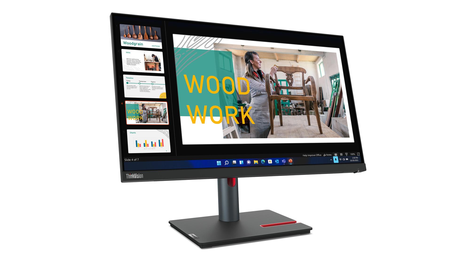 Lenovo Monitor P24q-30 / 63B4GAT6EU Negro 60,5 cm (23,8")