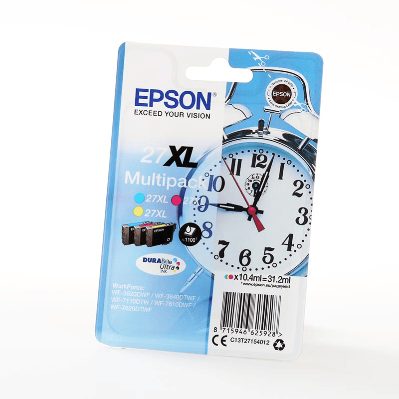 Epson Tinte 27XL / C13T27154012 C,M,Y