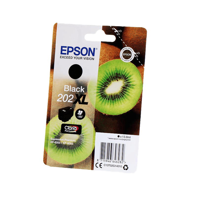 Epson Tinte 202XL / C13T02G14010 Schwarz XL