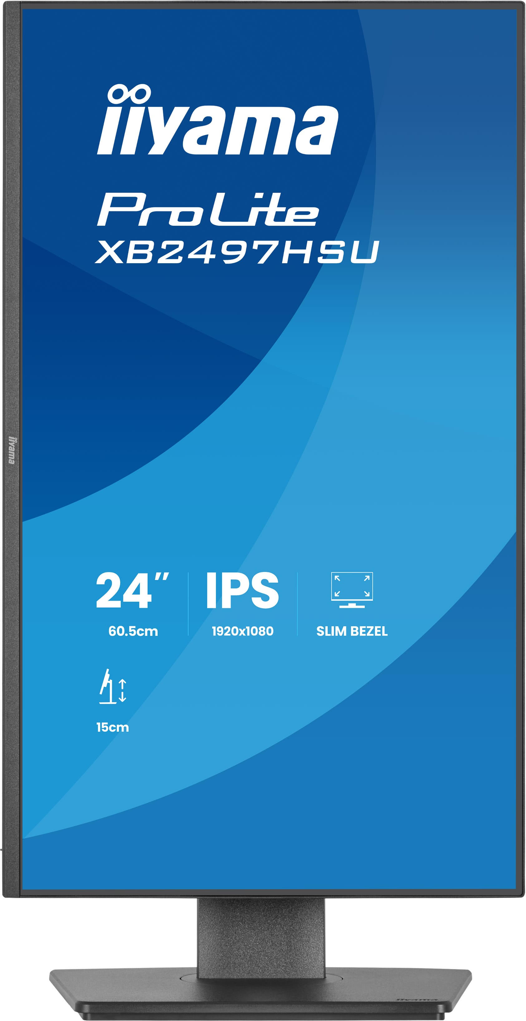 iiyama Monitor XB2497HSU-B1 / XB2497HSU-B1 Black Standard 60.5 cm (23.8")