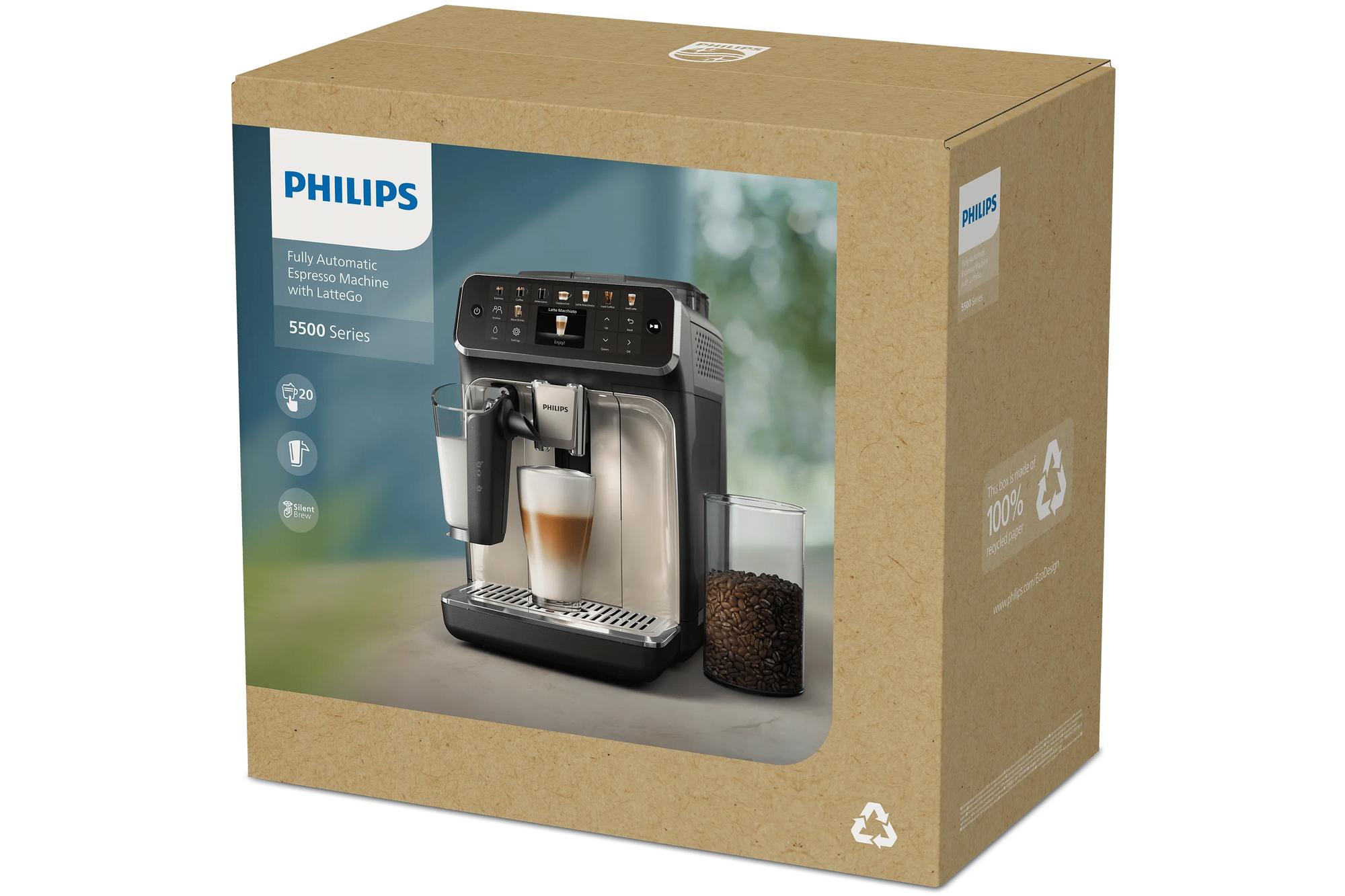 Philips Machine à café automatique Series 5500 / EP5547/90 Gris