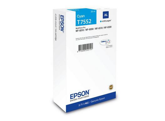 Epson Inchiostro T7552 / C13T75524N Ciano XL