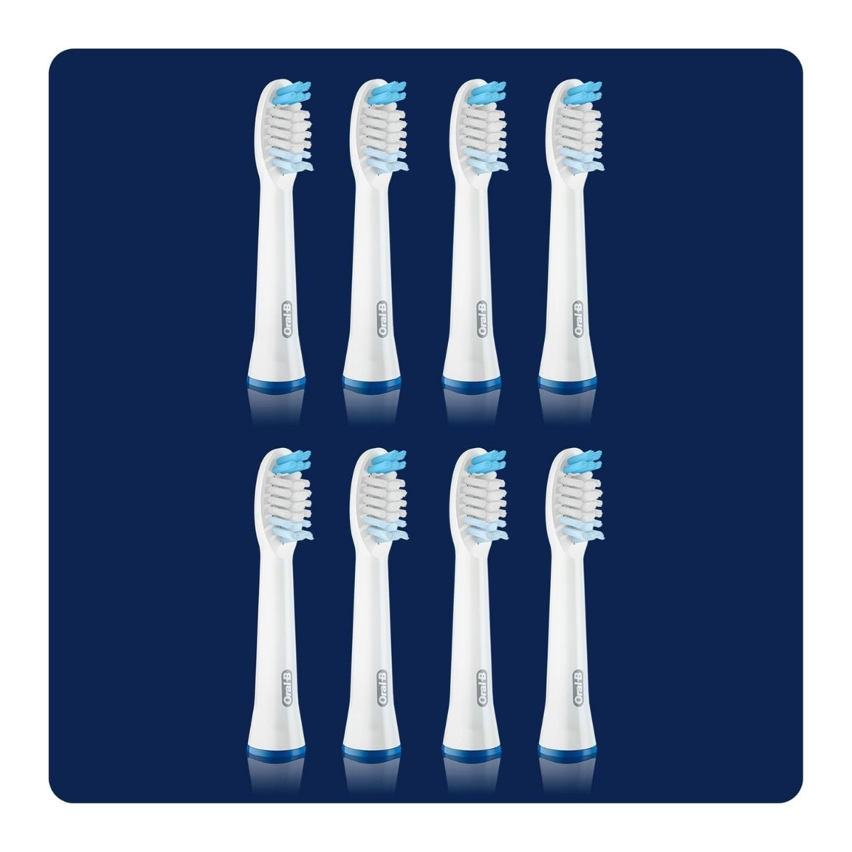 Oral-B Aufsteckzahnbürste 8x Pulse / 4210201395348 Weiß 8-Pack