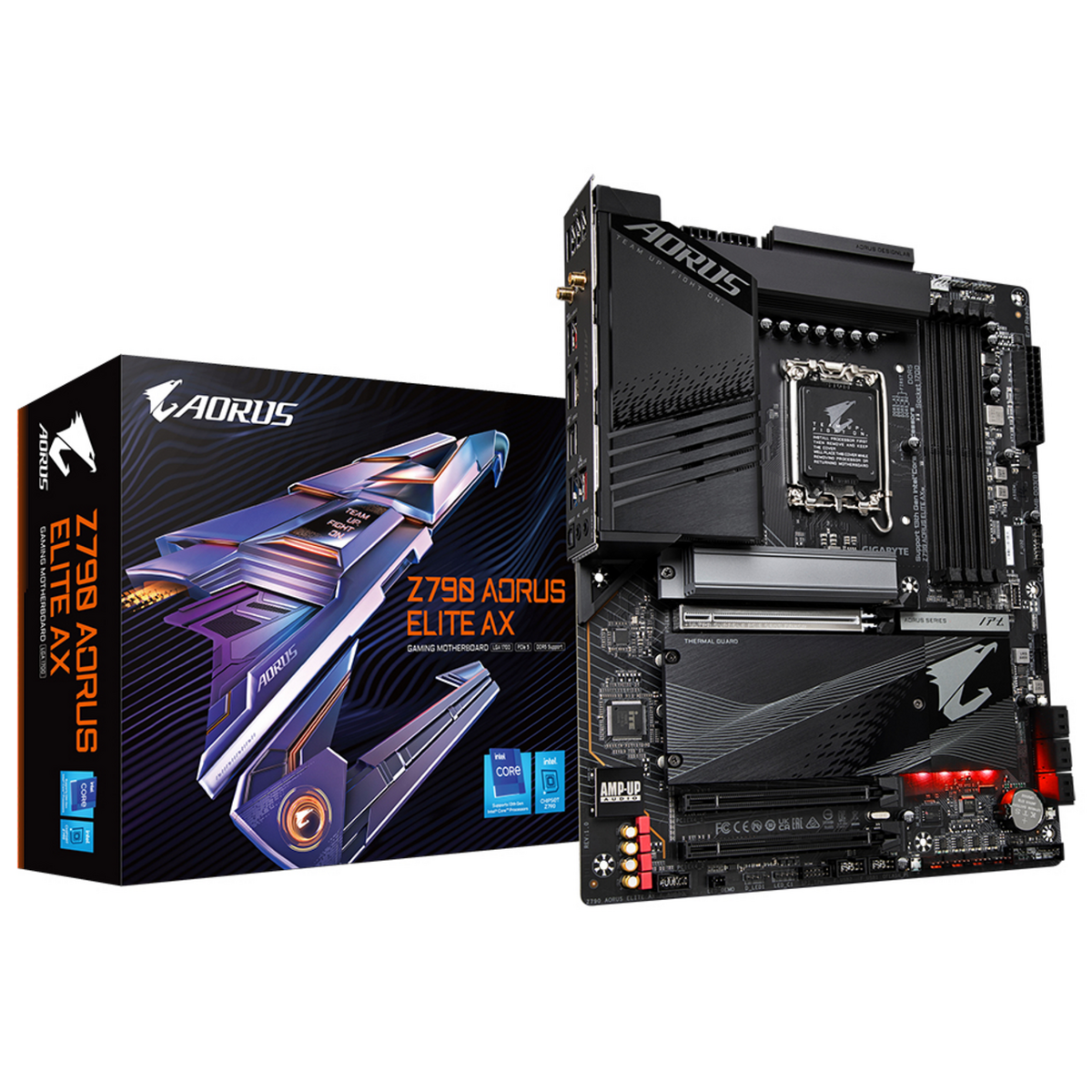 Gigabyte Motherboard Z790 AORUS ELITE AX Black