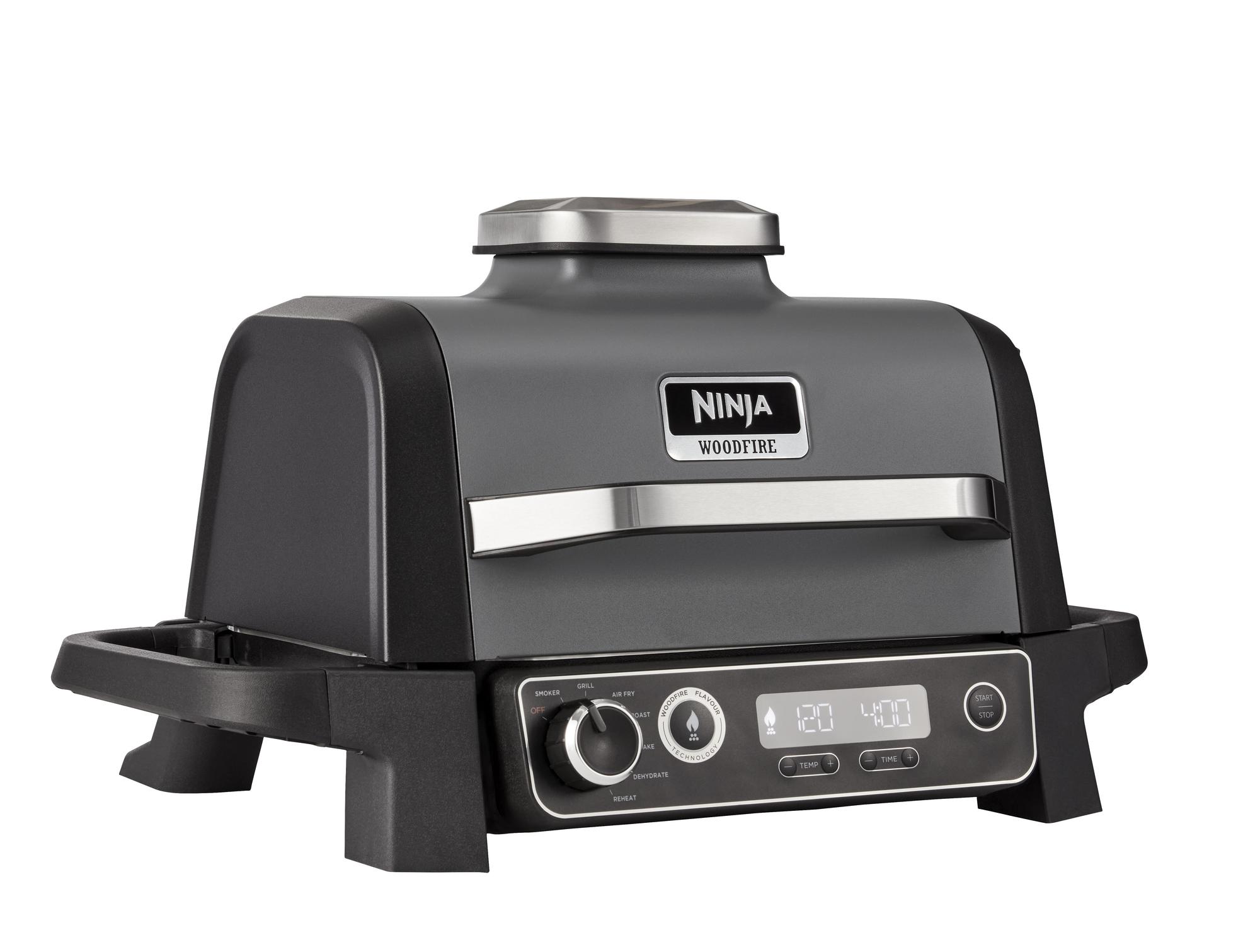 SharkNinja elektrischer Grill Ninja Woodfire / OG701EU Schwarz