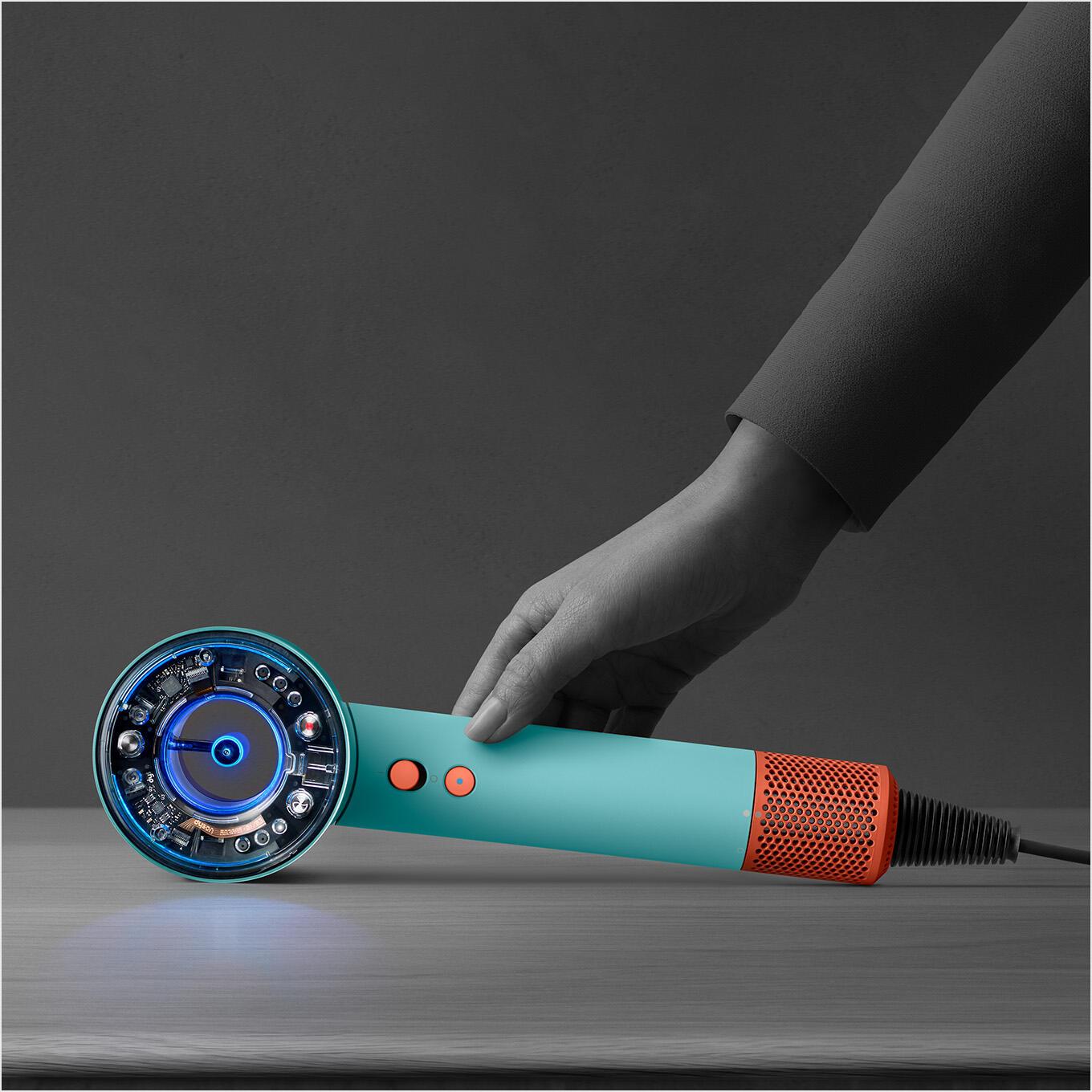 Dyson Asciugacapelli HD16 Supersonic Nural / 515276-01 Blu, arancione