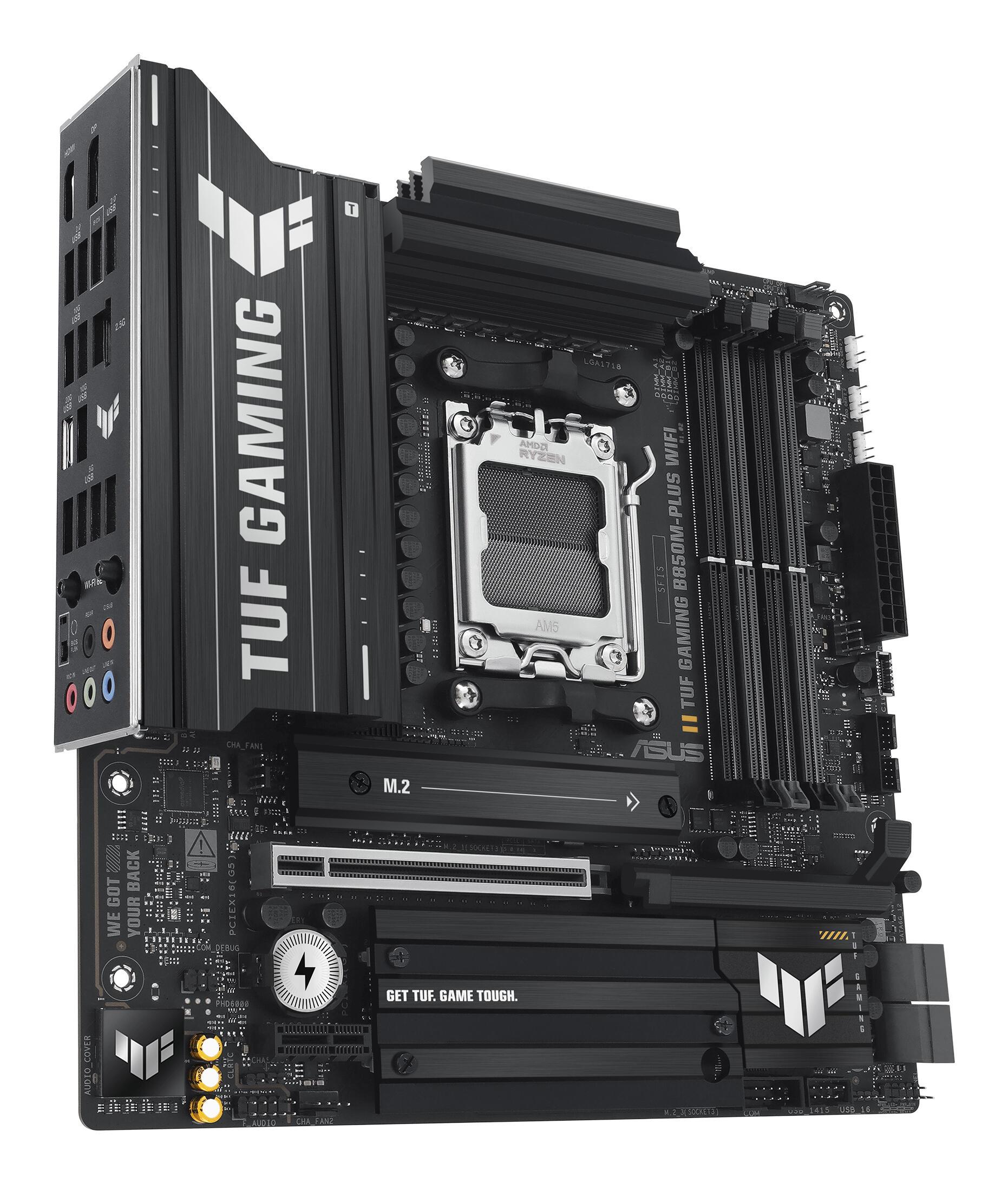ASUS Mainboard TUF Gaming B850M-Plus WiFi / 90MB1IY0-M0EAY0 Black