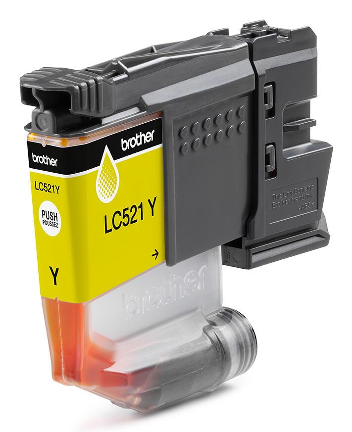 Brother Inchiostro LC-521Y / LC521Y Giallo Standard